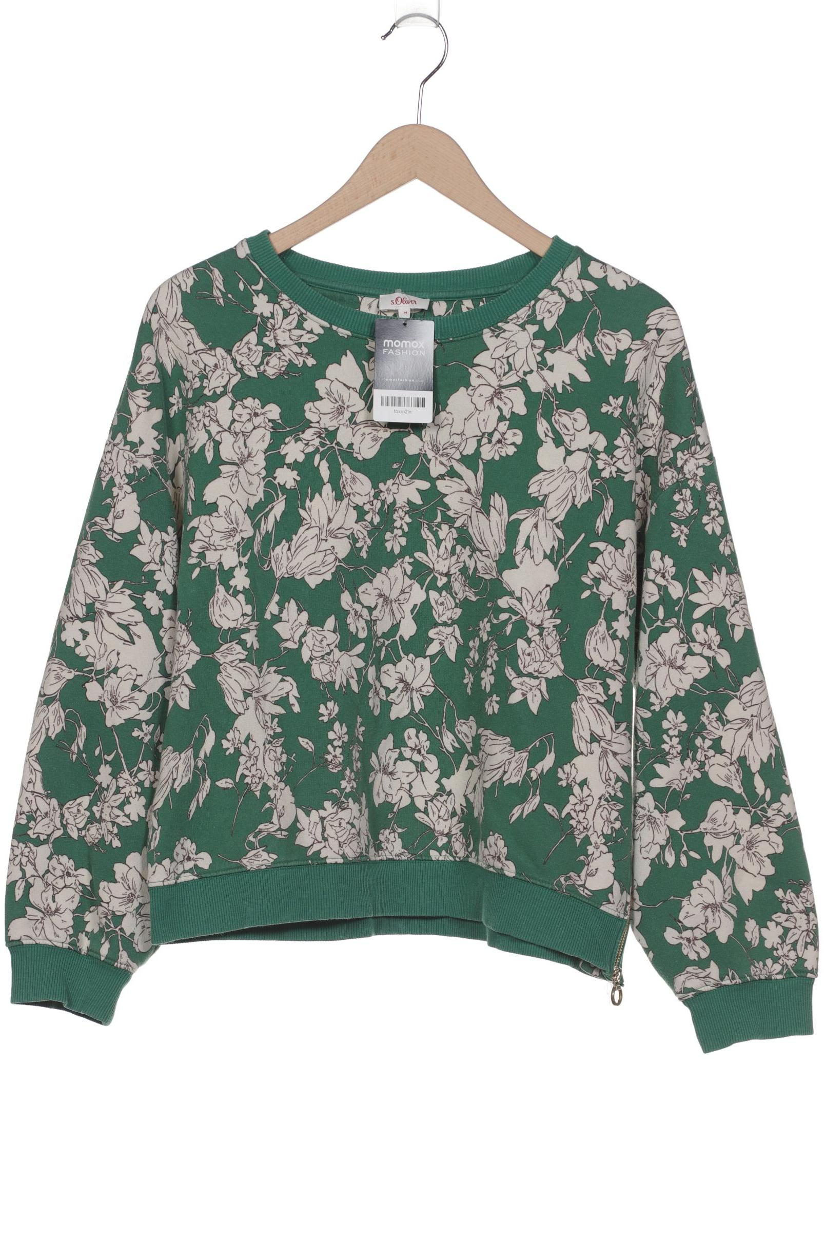 

s.Oliver Damen Sweatshirt, grün, Gr. 38