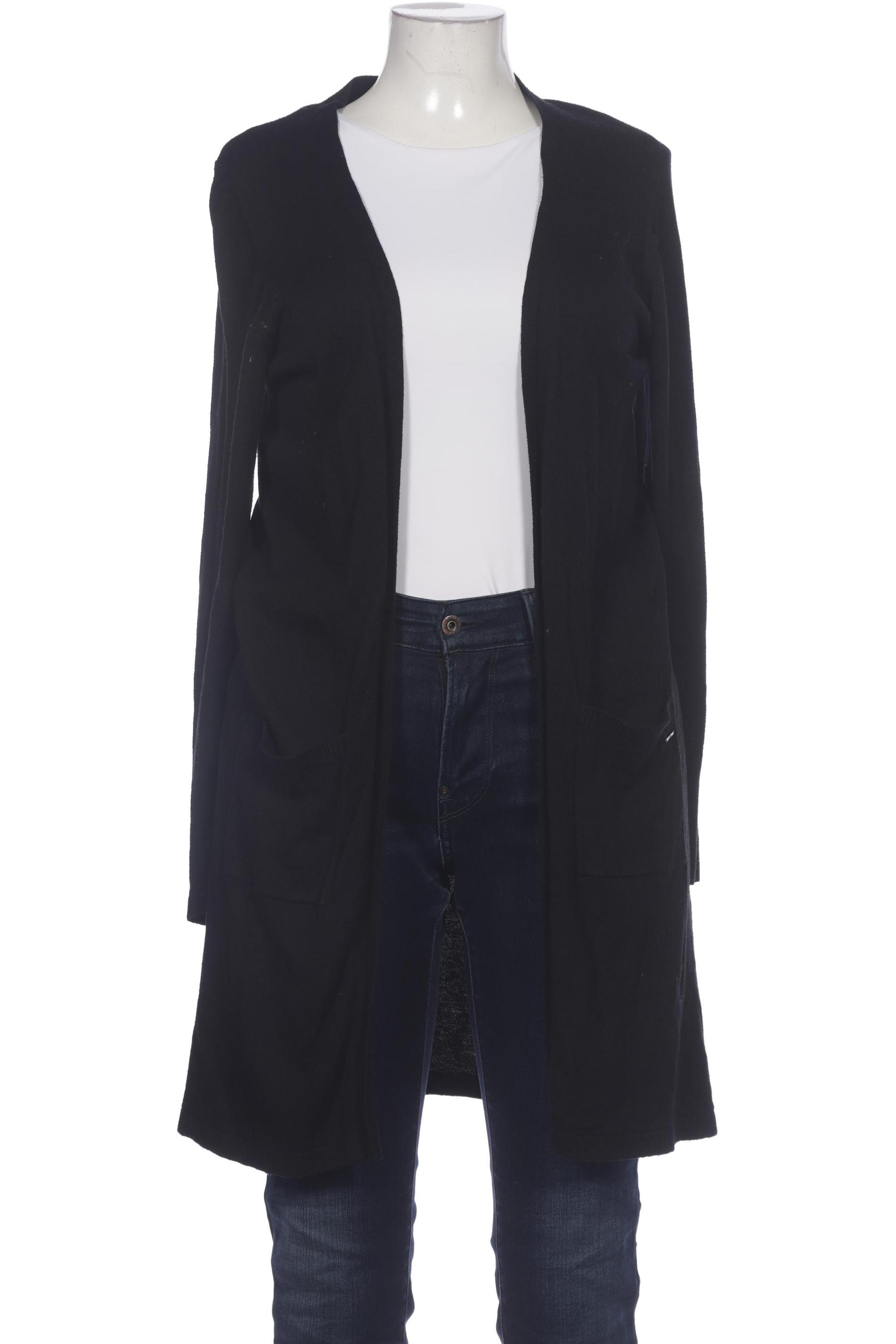 

s.Oliver Damen Strickjacke, schwarz, Gr. 44