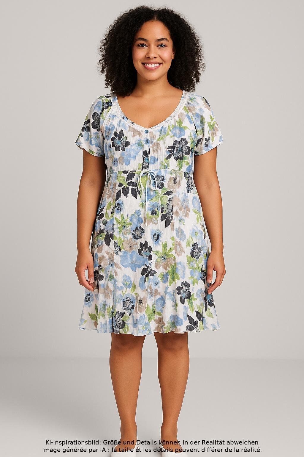 

s.Oliver Damen Kleid, mehrfarbig, Gr. 42