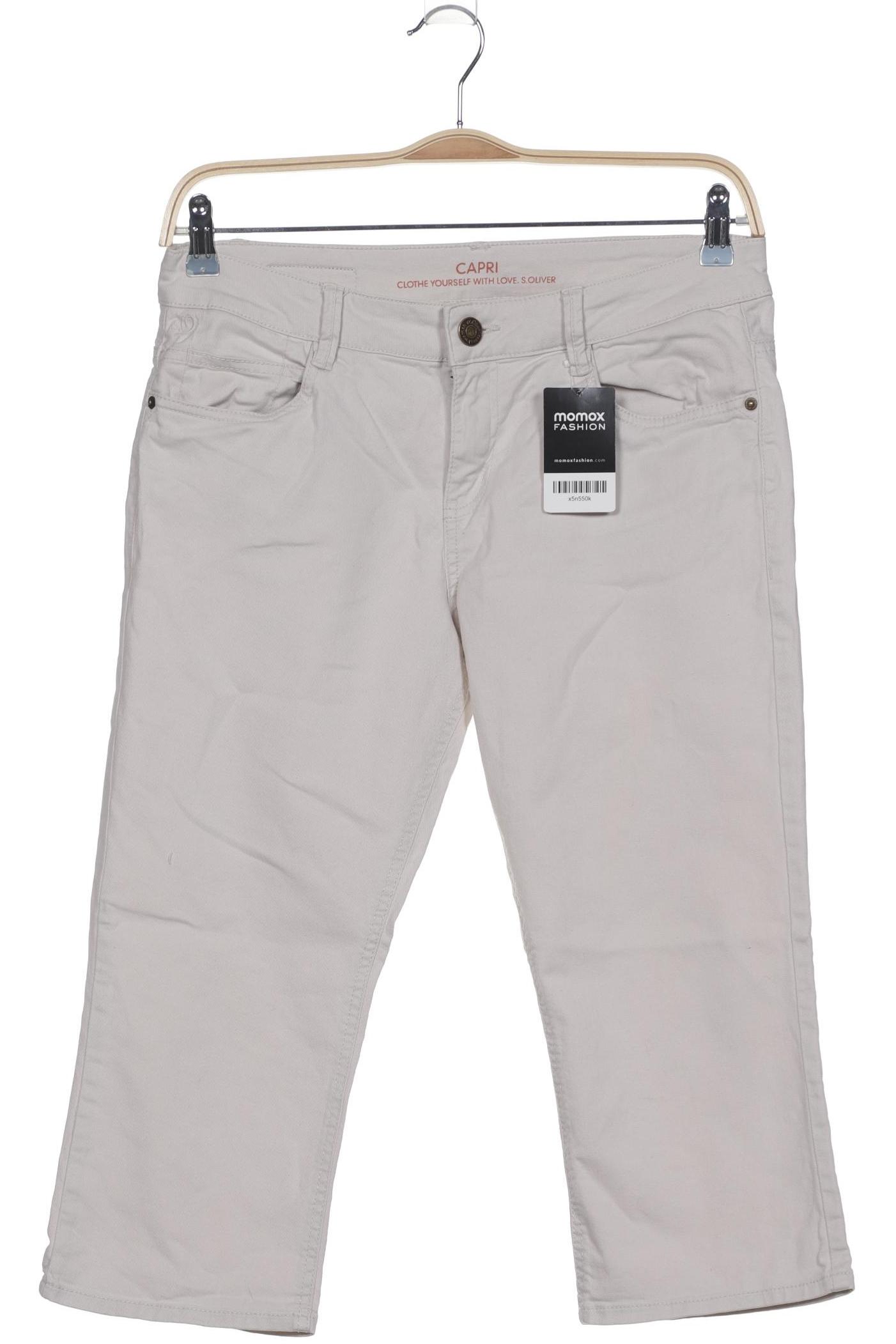 

s.Oliver Damen Jeans, cremeweiß, Gr. 44