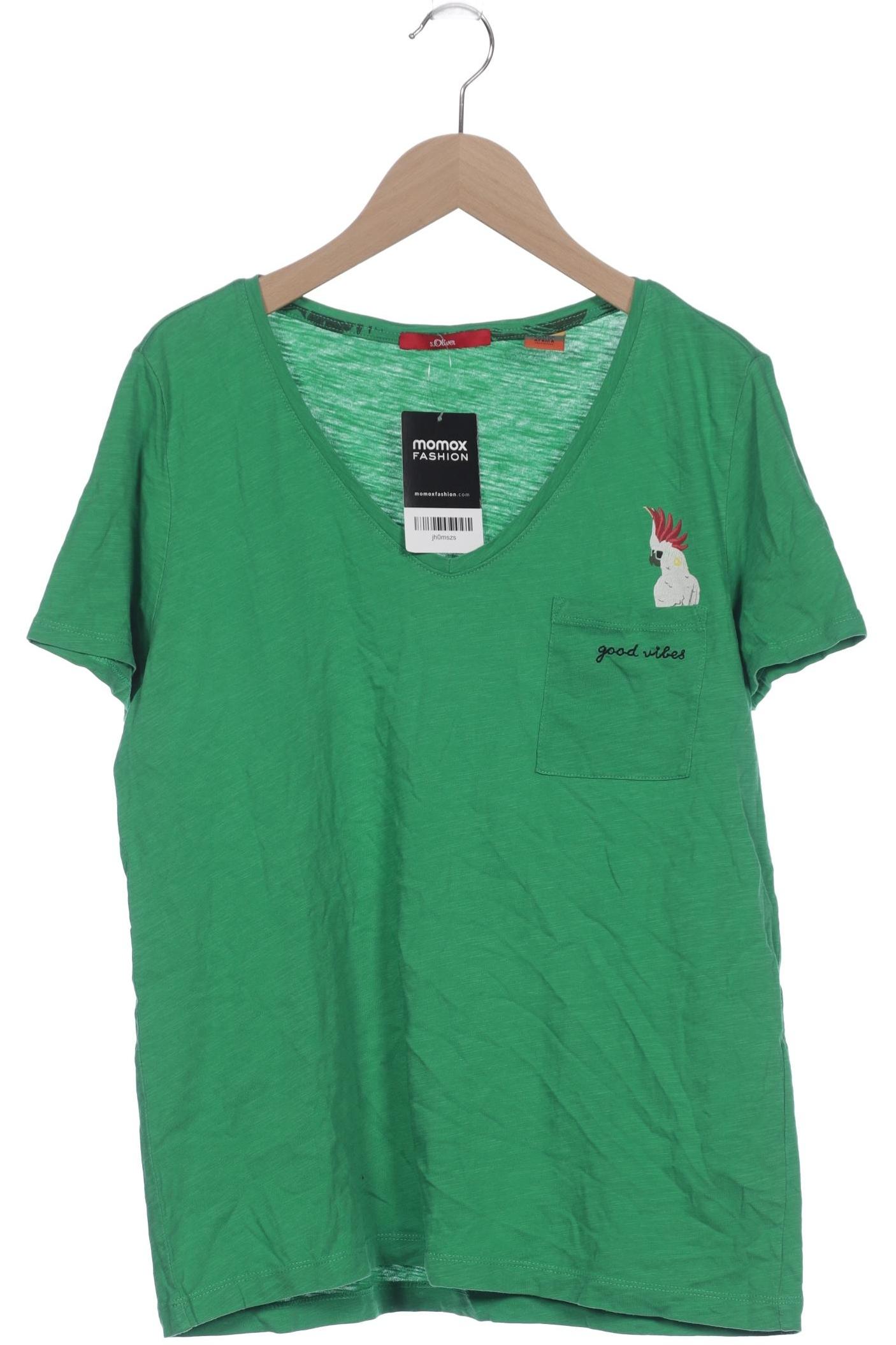 Thumbnail - s.Oliver Damen T-Shirt, hellgrün, Gr. 36