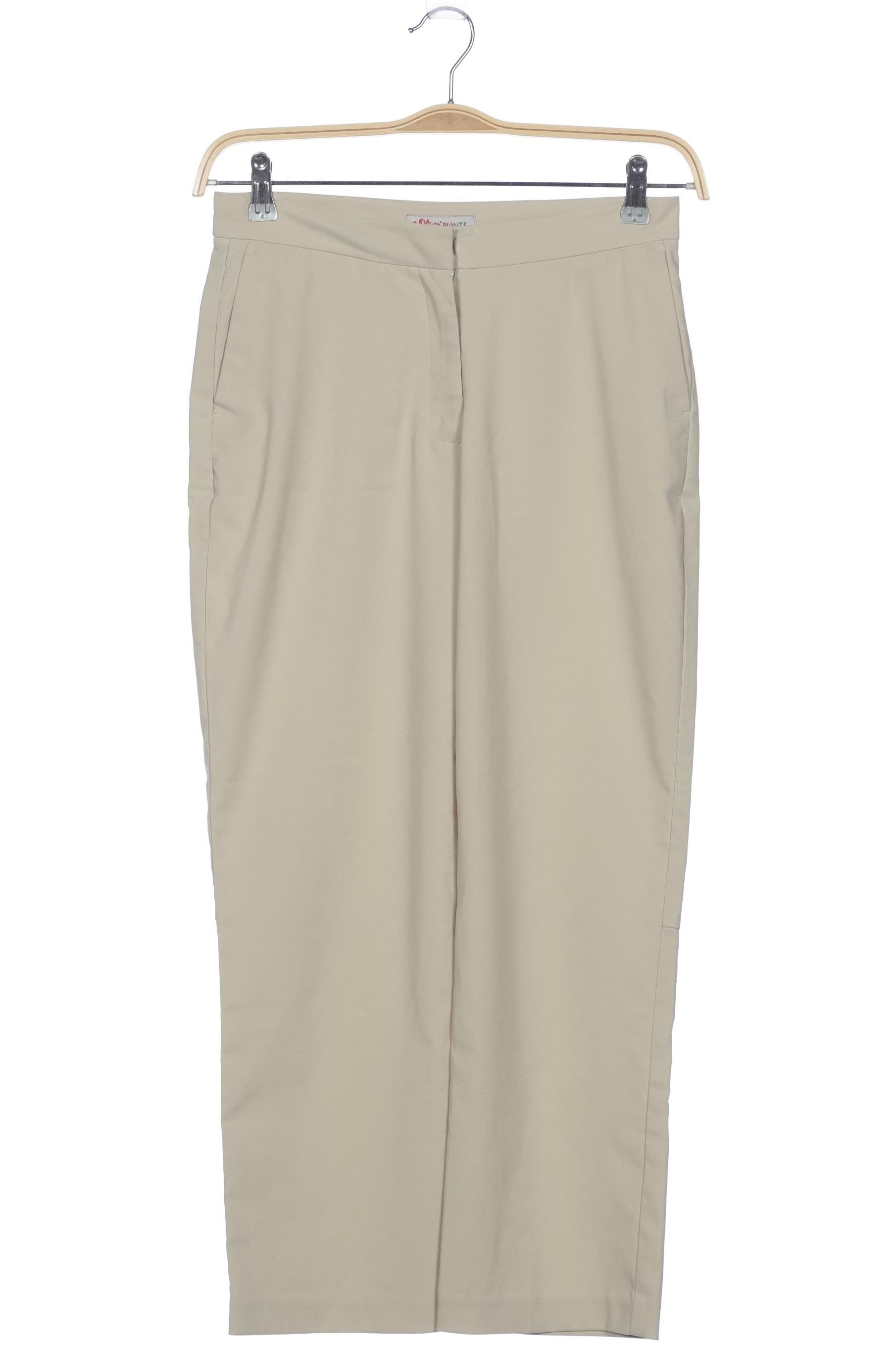 

s.Oliver Damen Stoffhose, cremeweiß, Gr. 38
