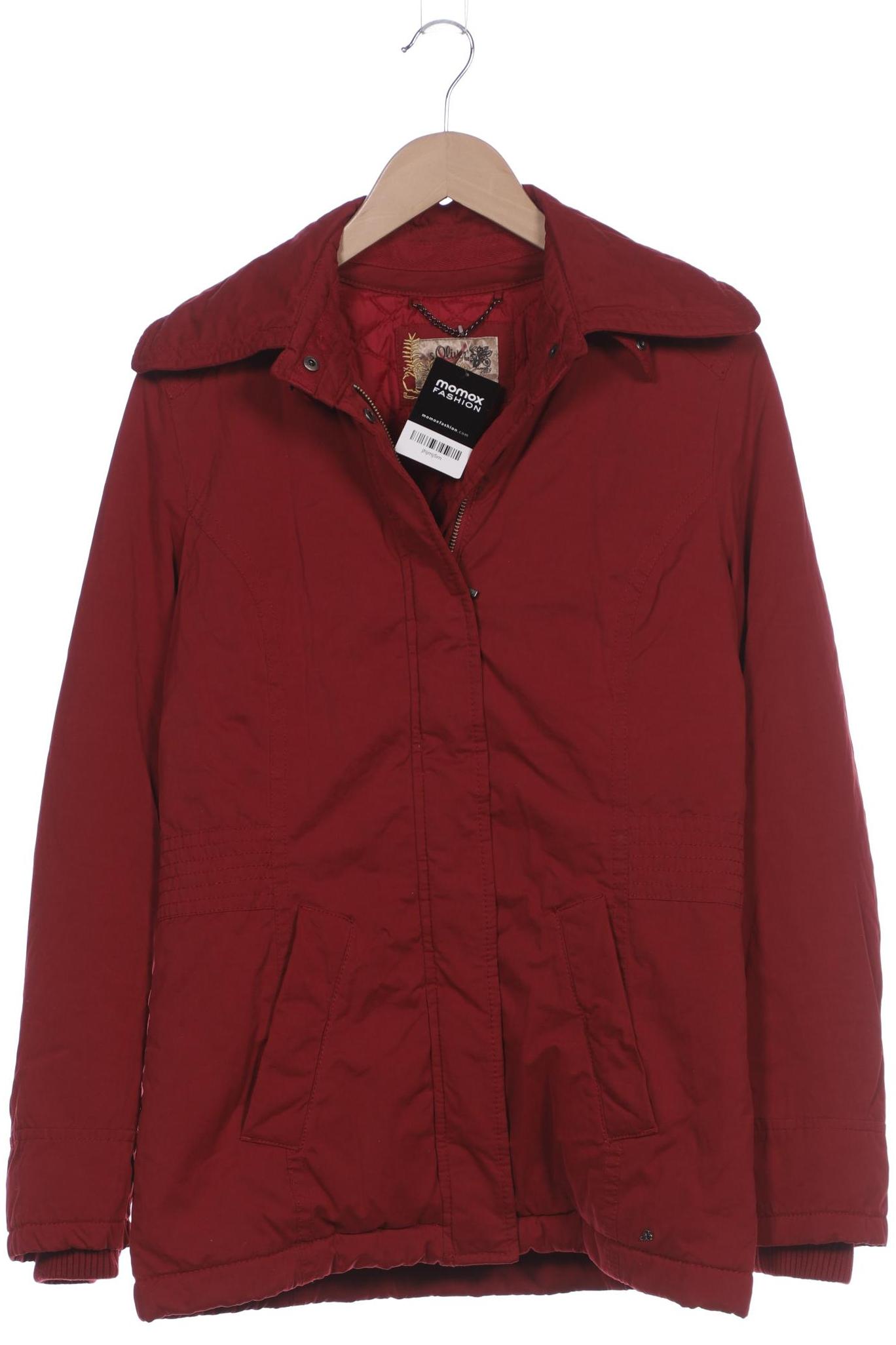 

s.Oliver Damen Jacke, bordeaux, Gr. 36