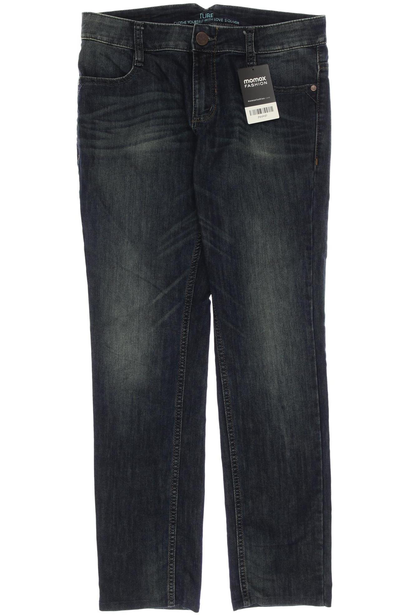 

s.Oliver Damen Jeans, marineblau