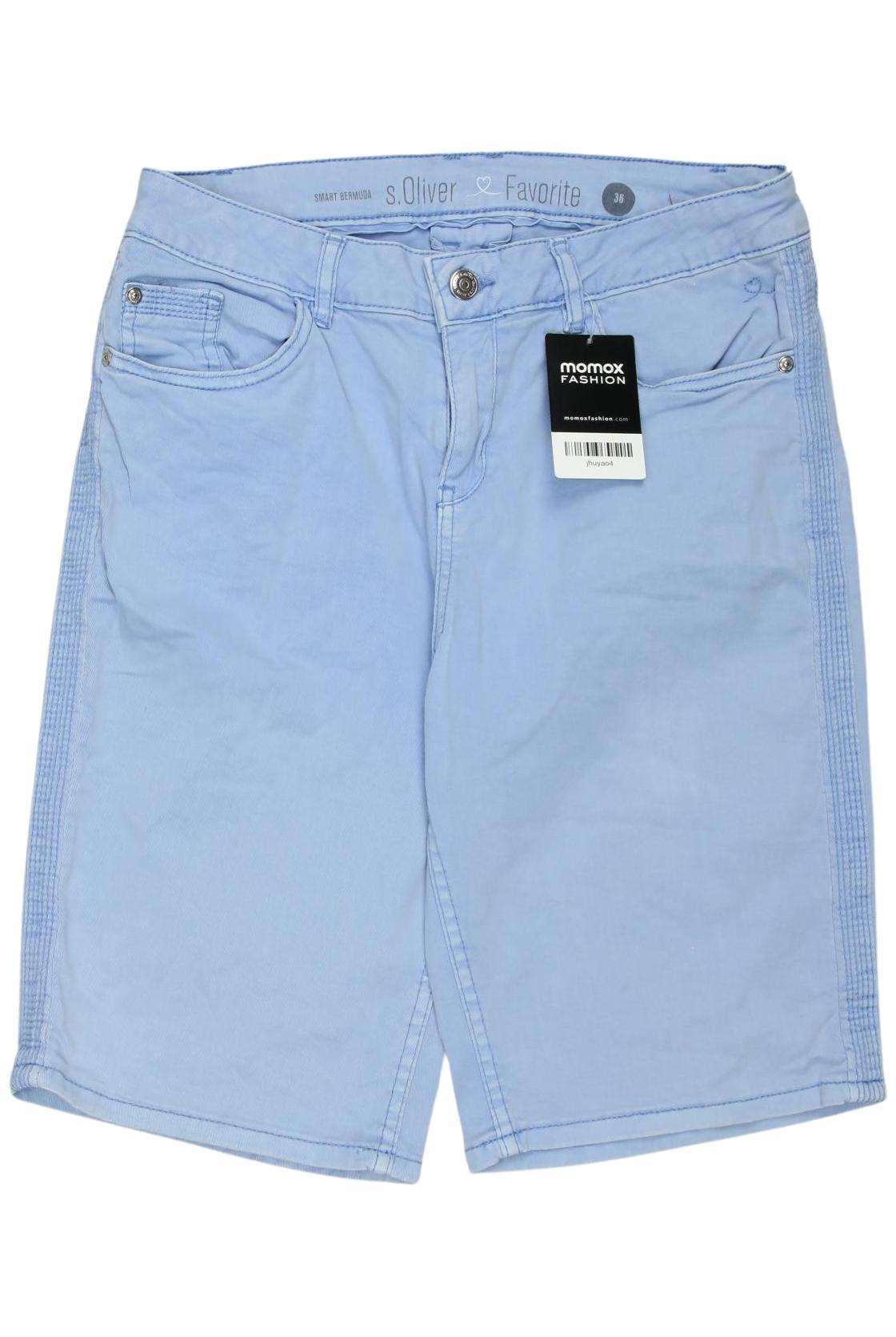 

s.Oliver Damen Shorts, blau, Gr. 36