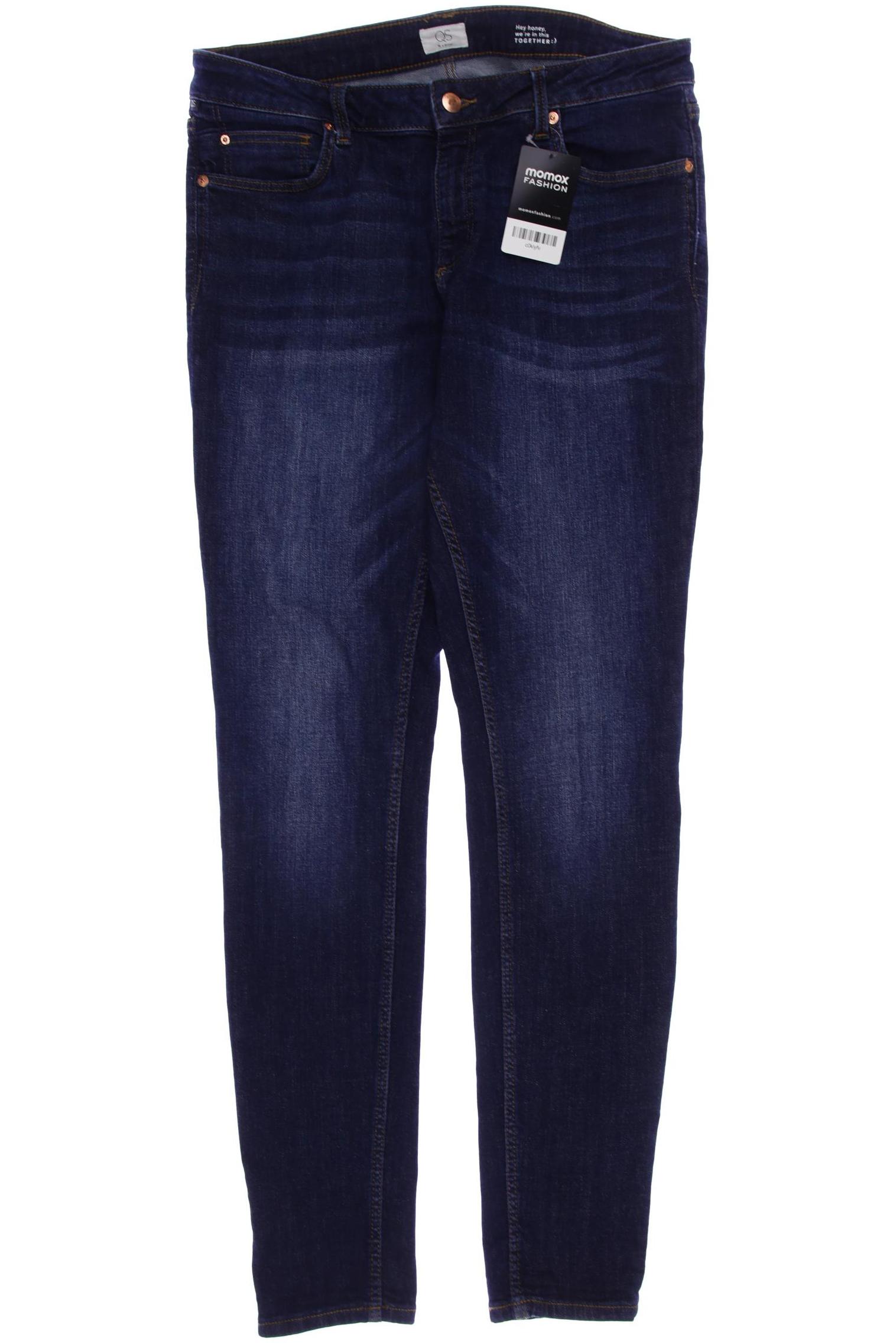 

s.Oliver Damen Jeans, marineblau