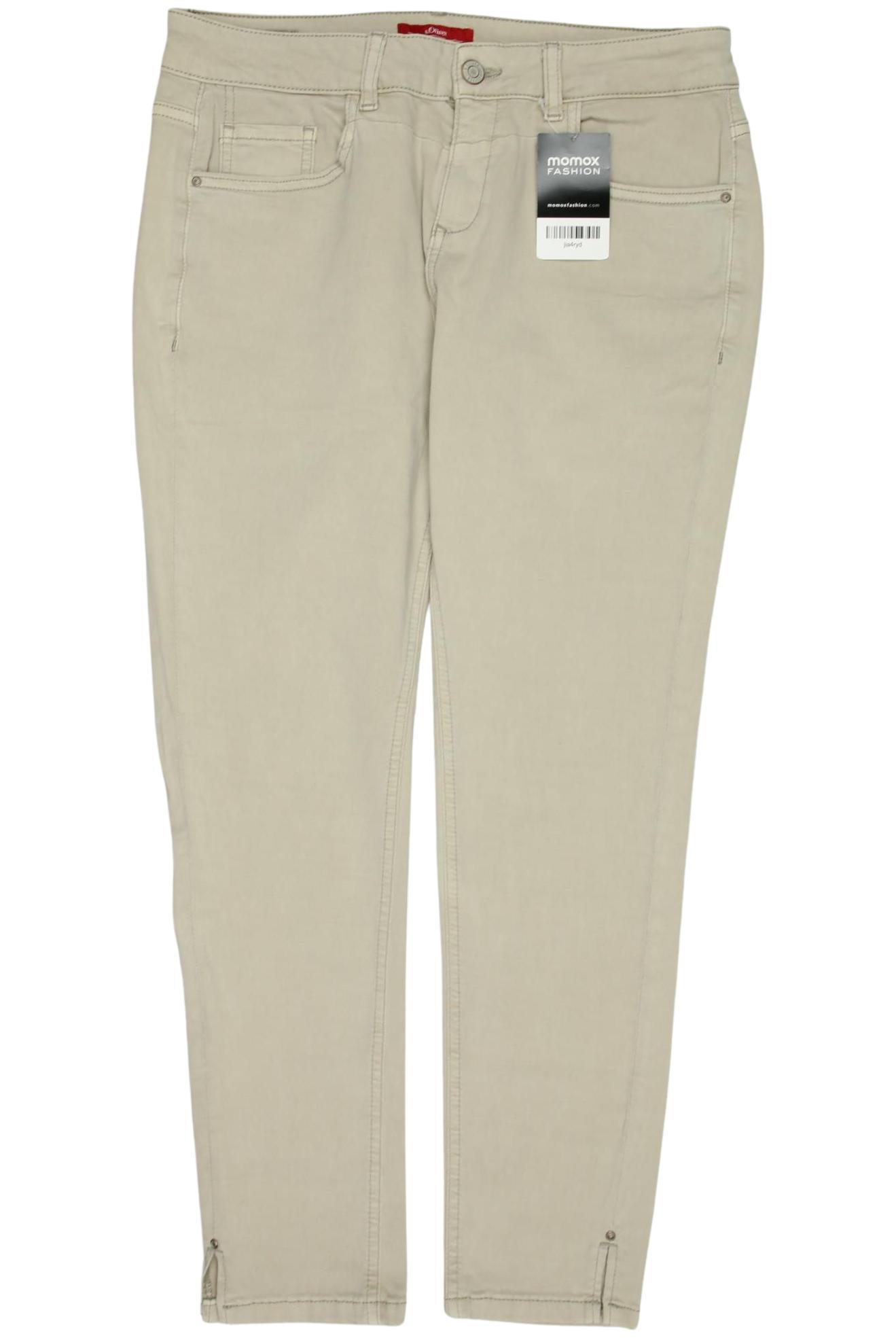 

s.Oliver Damen Jeans, beige, Gr. 38