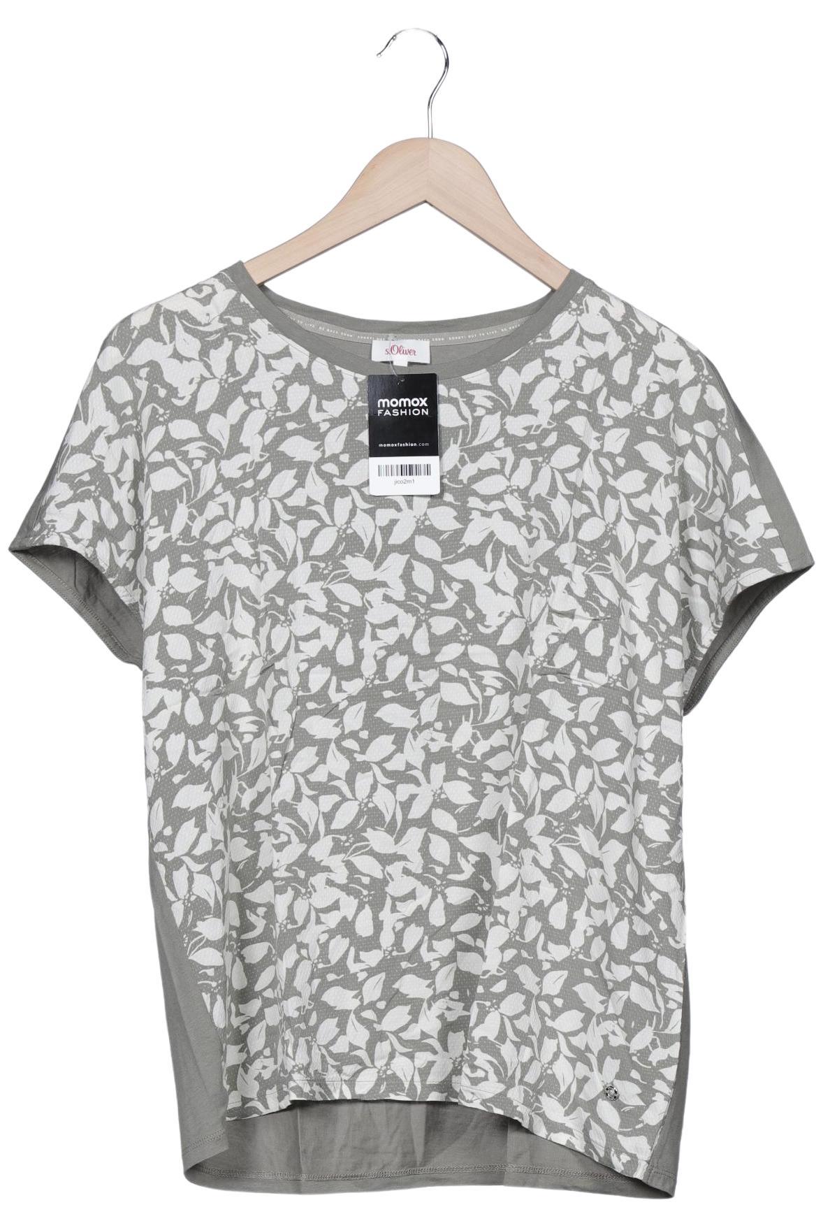 

s.Oliver Damen T-Shirt, grün, Gr. 42