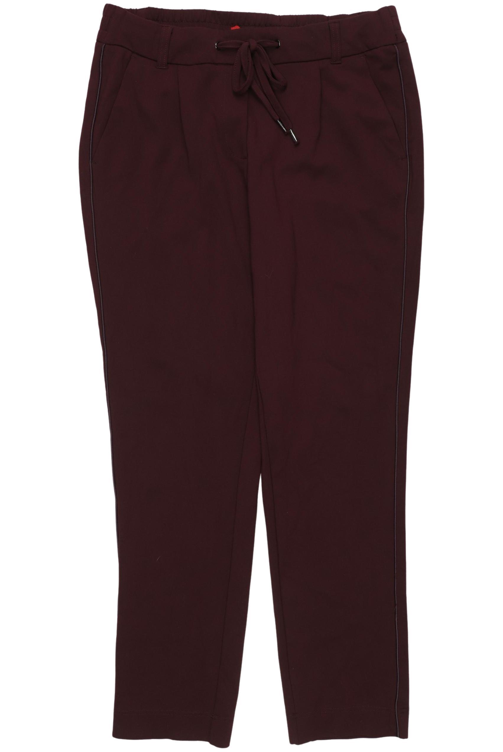 

s.Oliver Damen Stoffhose, bordeaux, Gr. 34