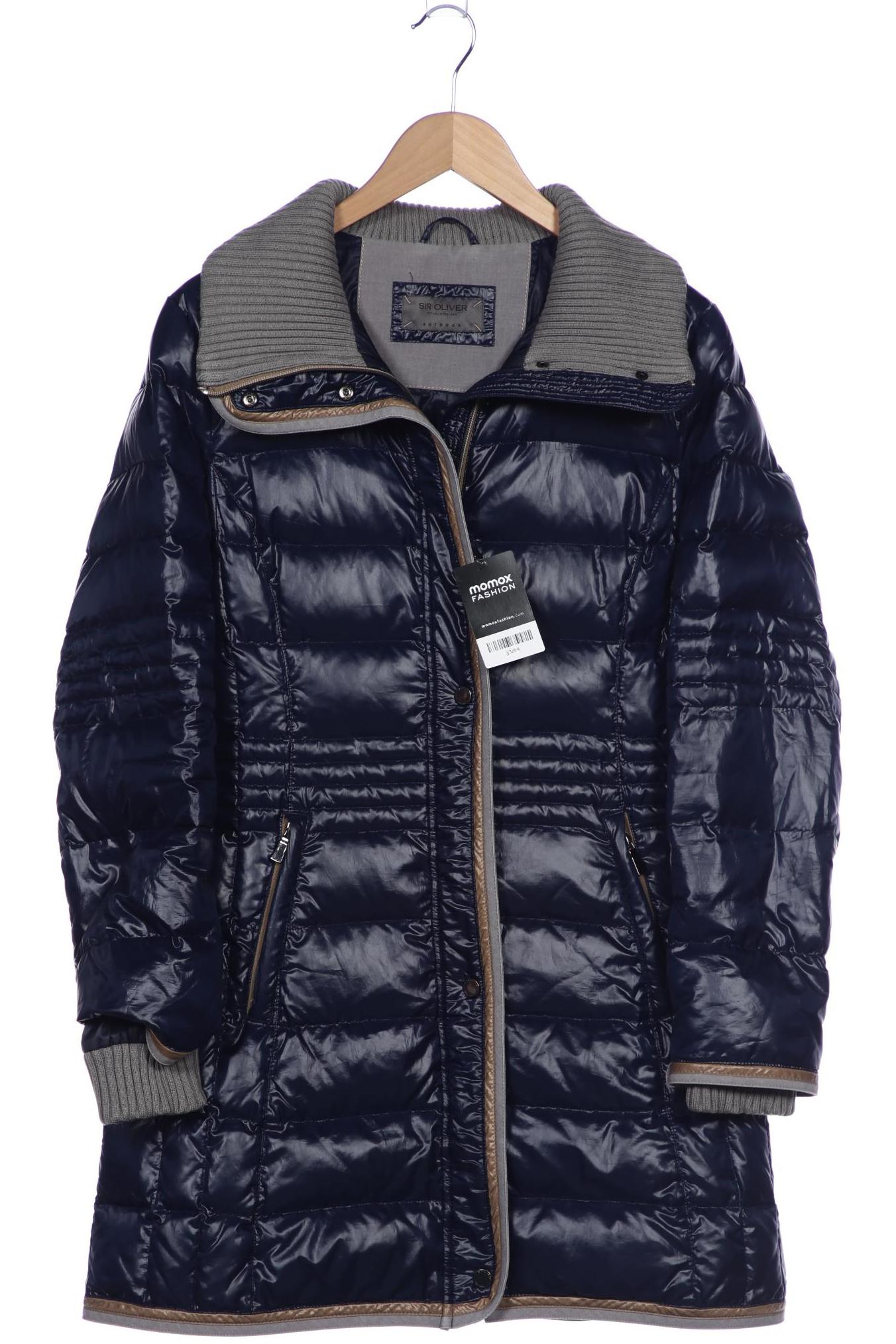 

s.Oliver Damen Mantel, marineblau, Gr. 40