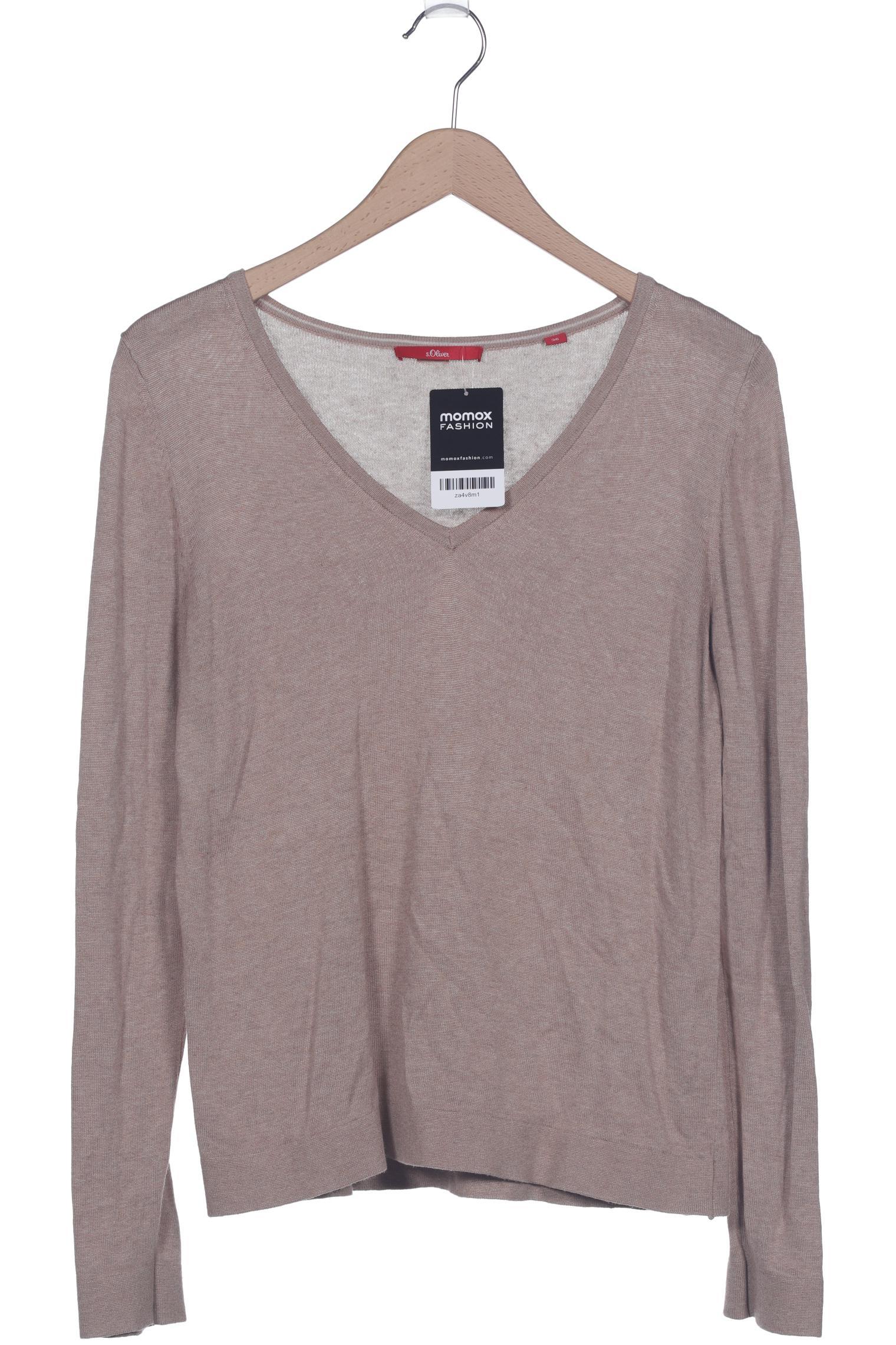 

s.Oliver Damen Pullover, beige, Gr. 36