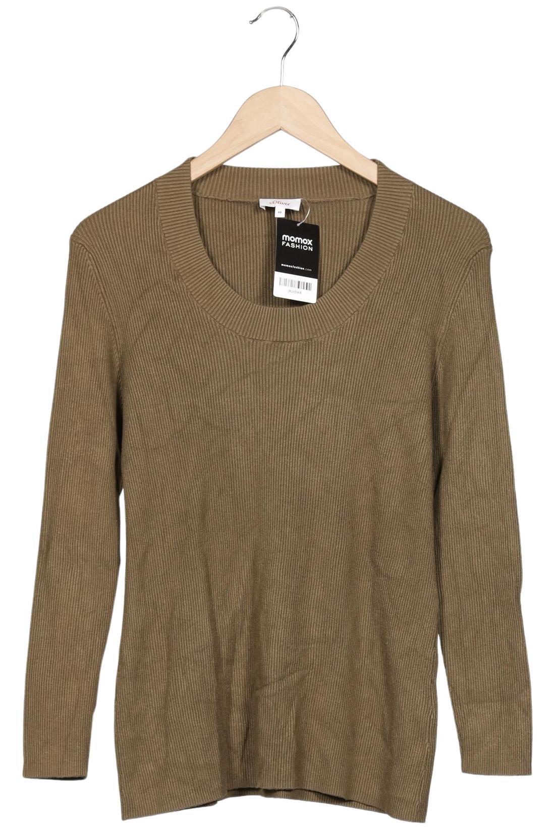 

s.Oliver Damen Pullover, grün, Gr. 48