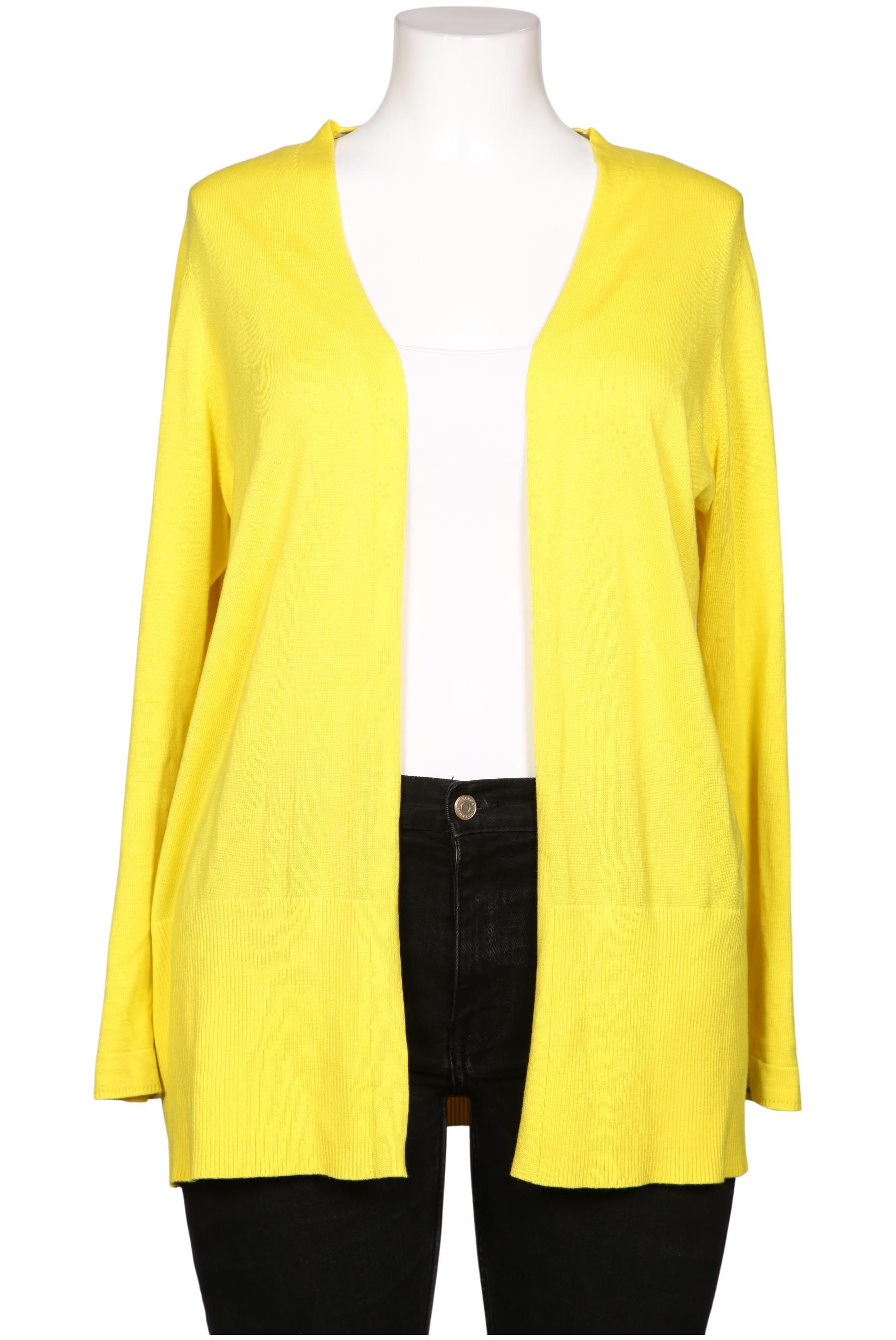 

s.Oliver Damen Strickjacke, gelb, Gr. 44