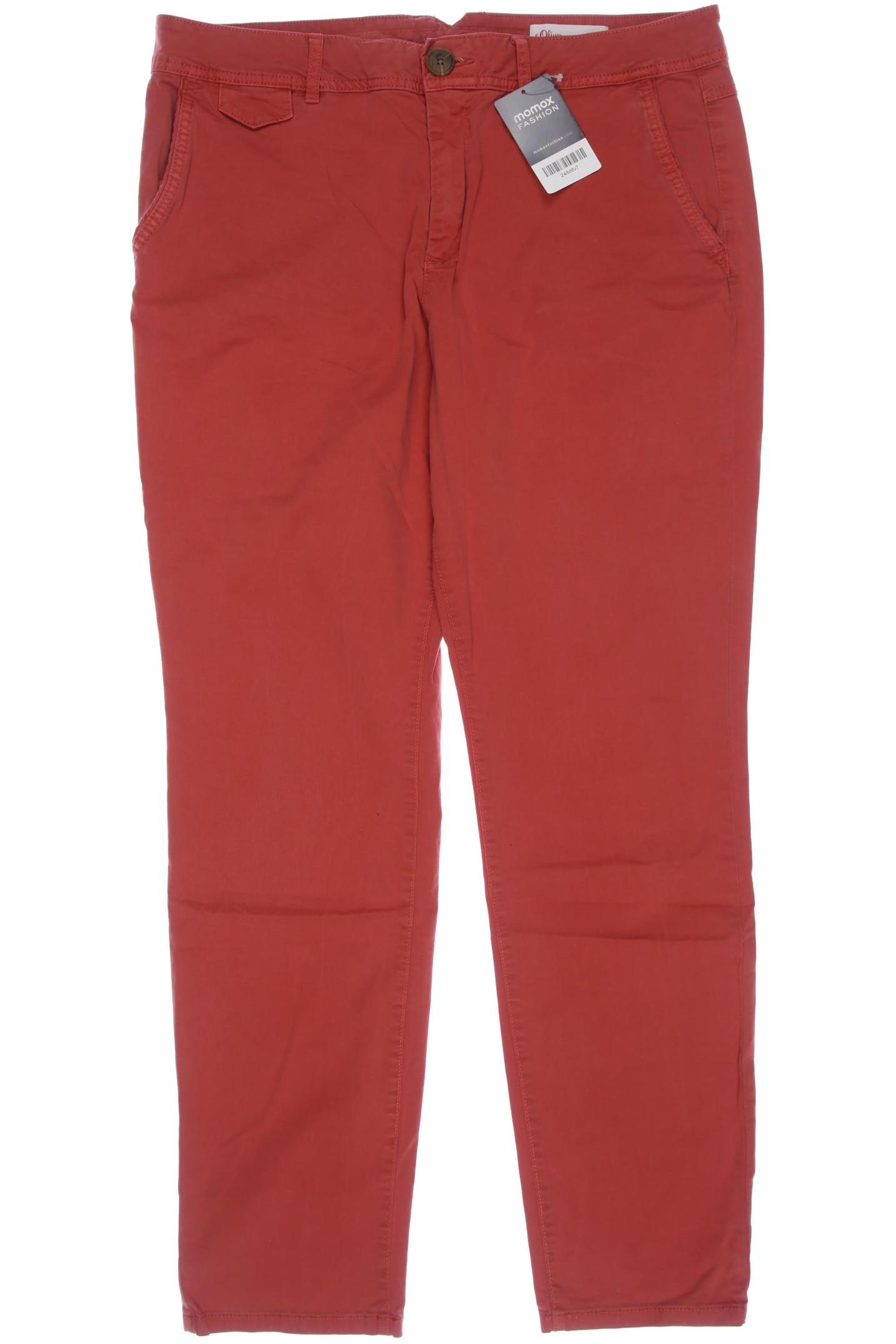 

s.Oliver Damen Stoffhose, orange, Gr. 42