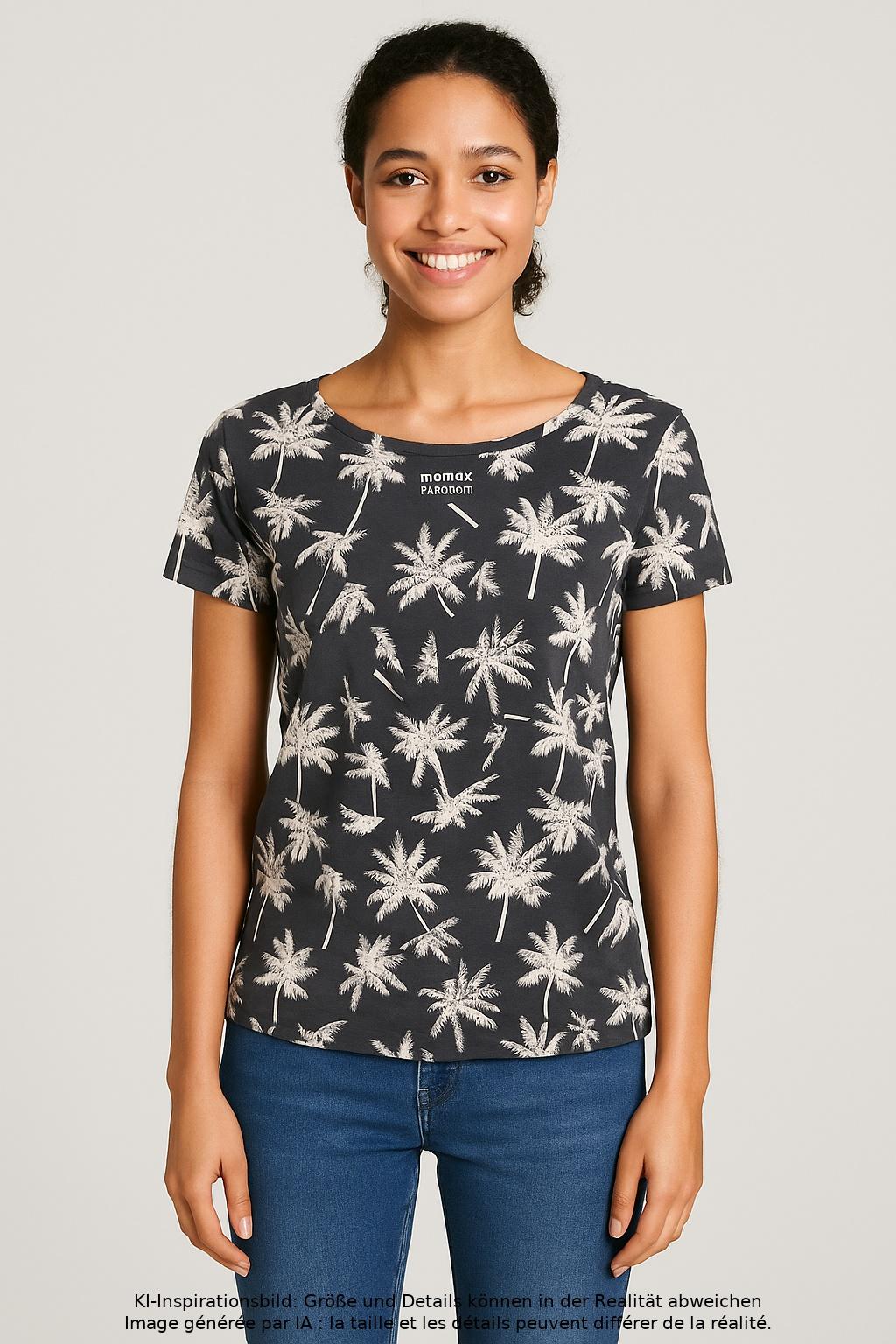 

s.Oliver Damen T-Shirt, grau, Gr. 32