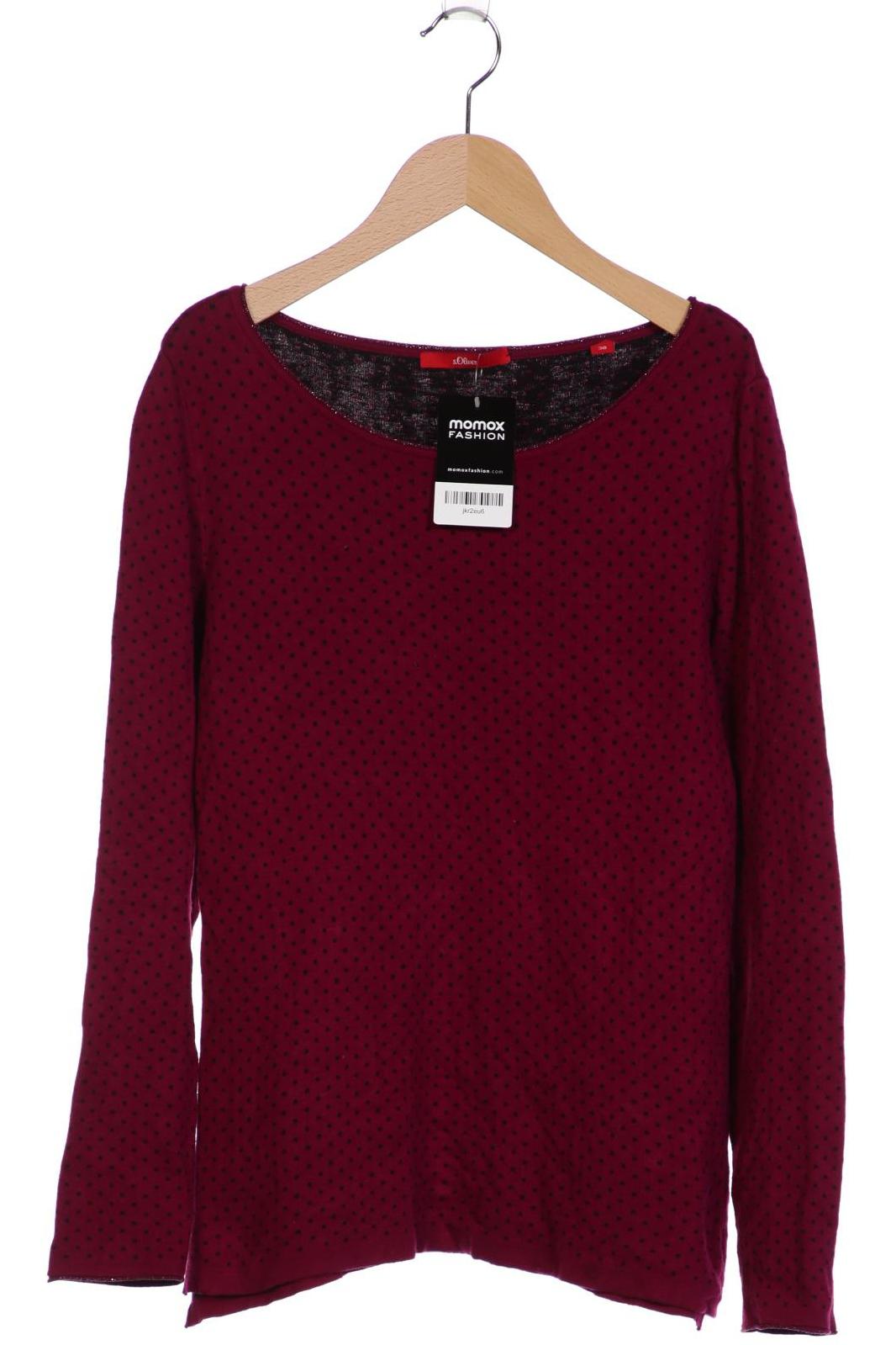 

s.Oliver Damen Pullover, bordeaux, Gr. 38