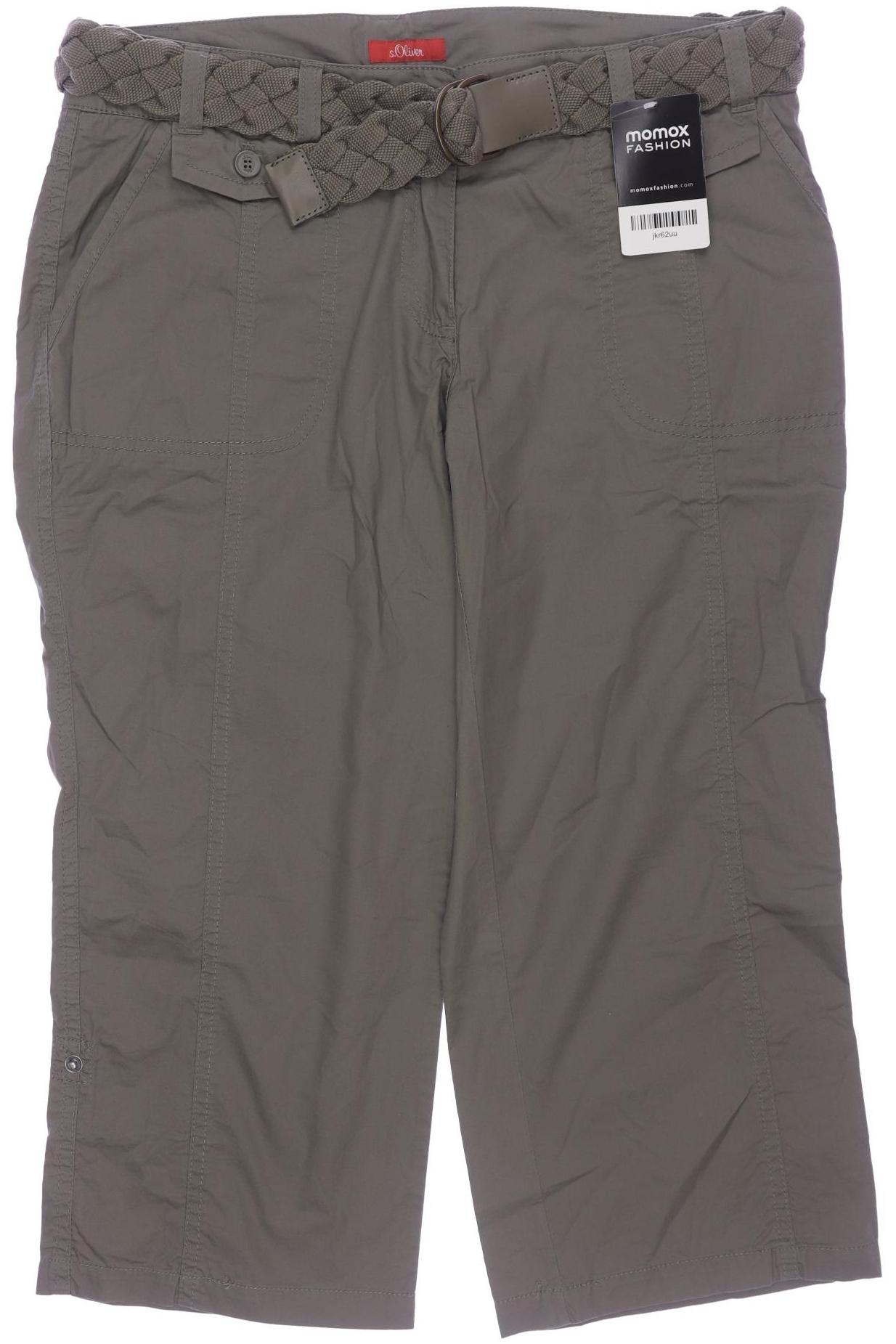 

s.Oliver Damen Stoffhose, grün, Gr. 38