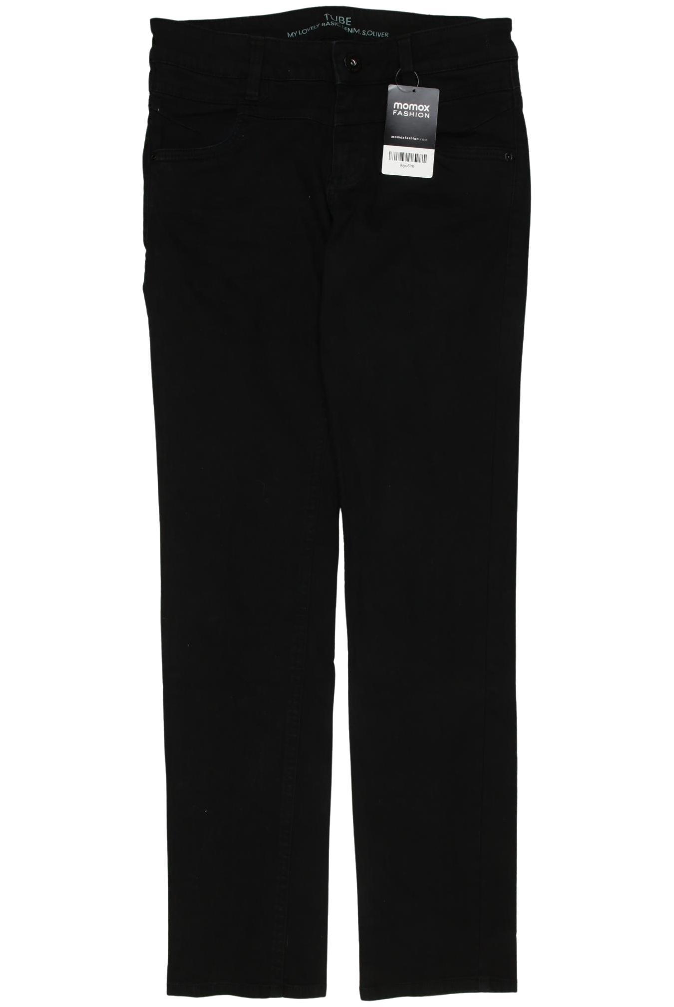 

s.Oliver Damen Jeans, schwarz, Gr. 34