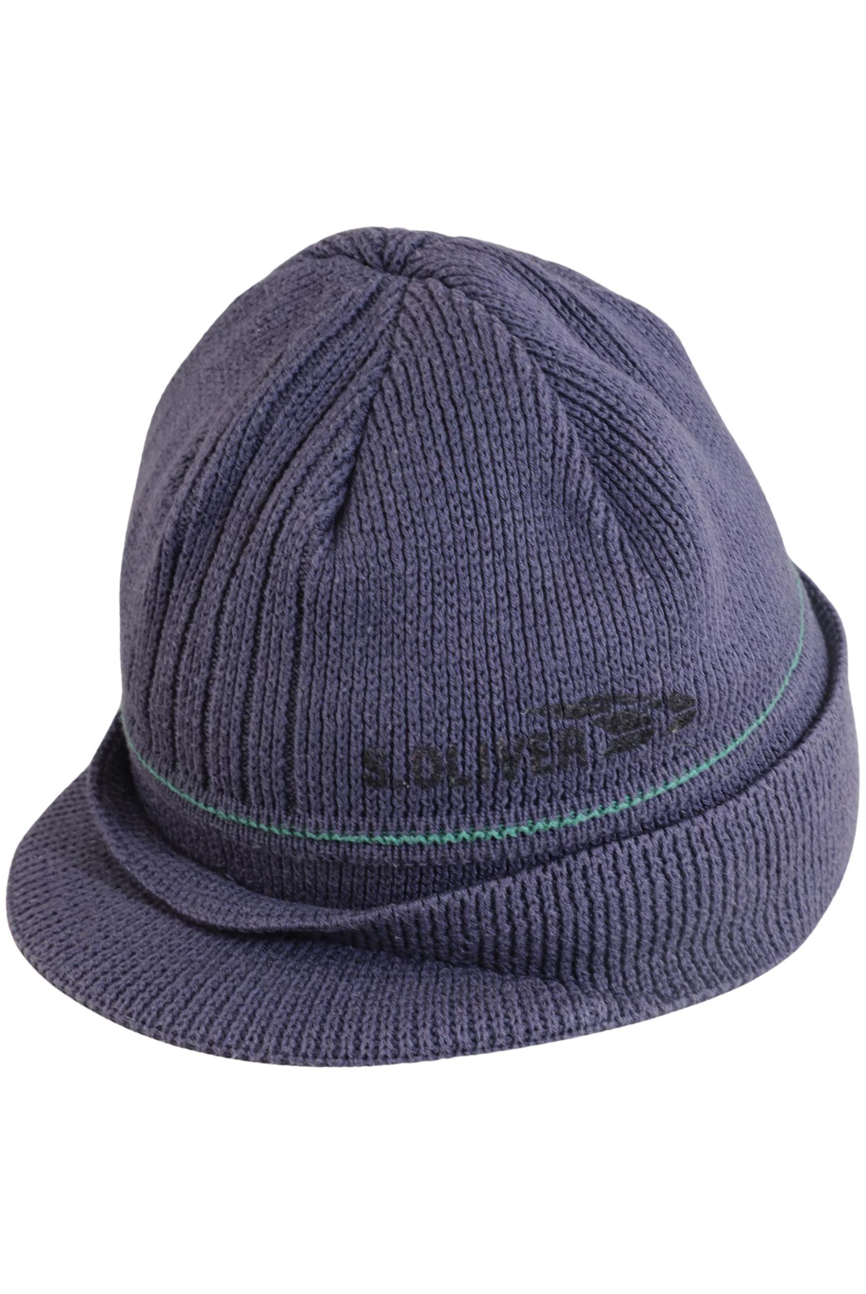 

s.Oliver Damen Hut/Mütze, blau, Gr. 52