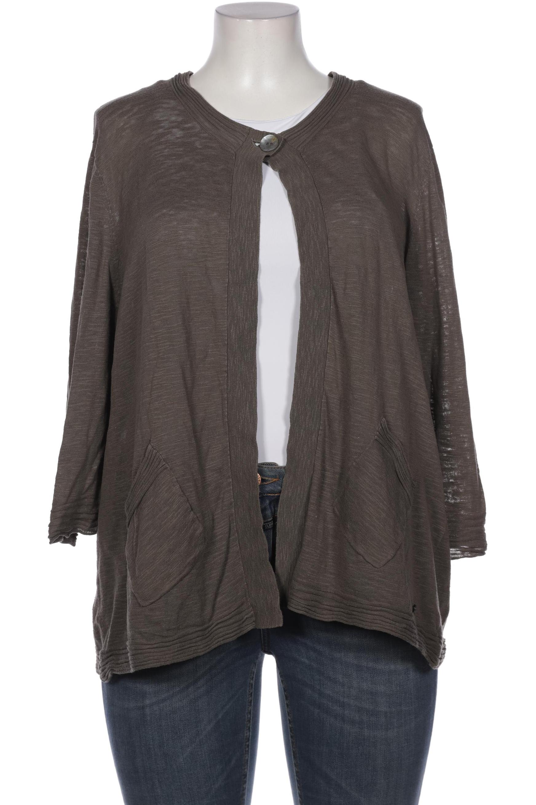 

s.Oliver Damen Strickjacke, grün, Gr. 46