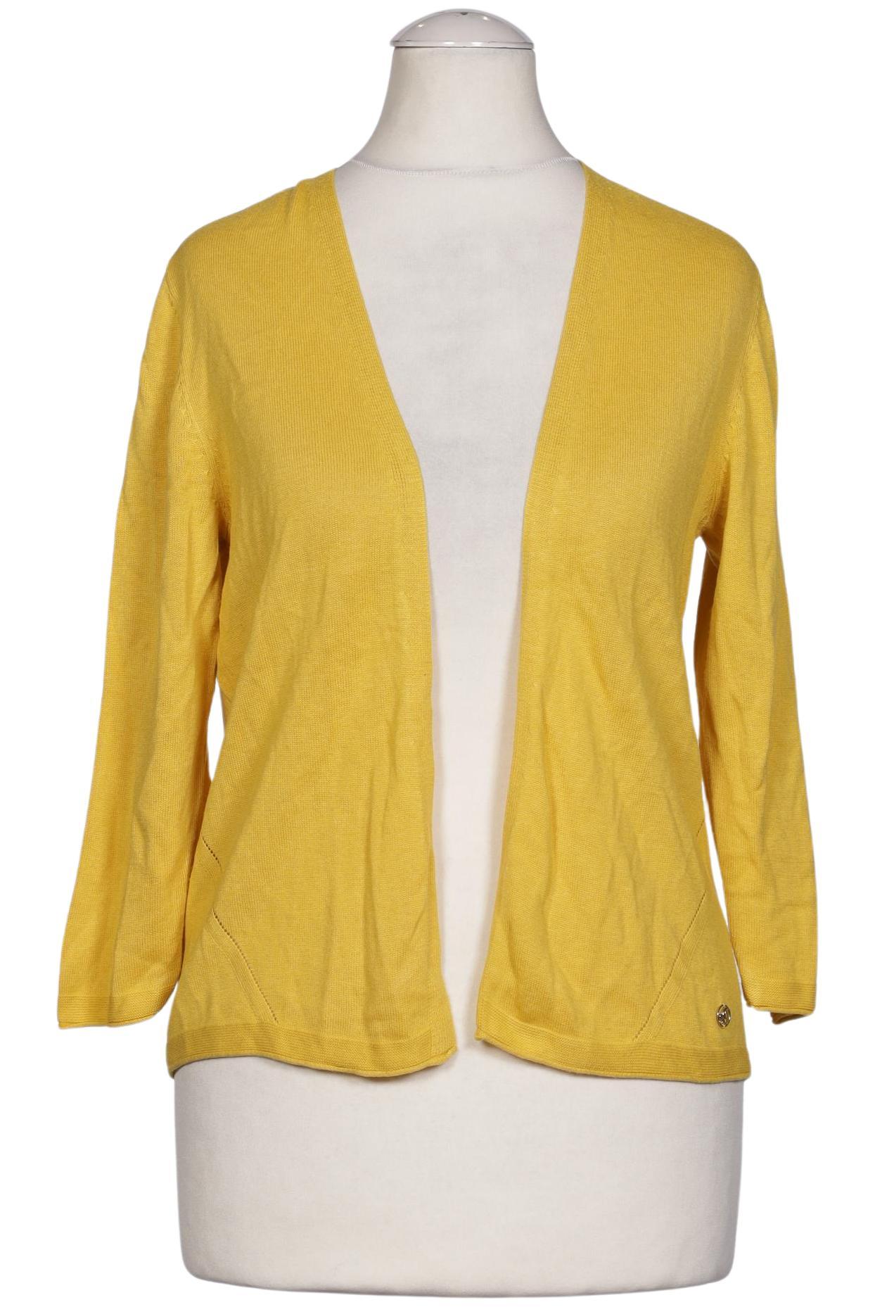 

s.Oliver Damen Strickjacke, gelb, Gr. 34