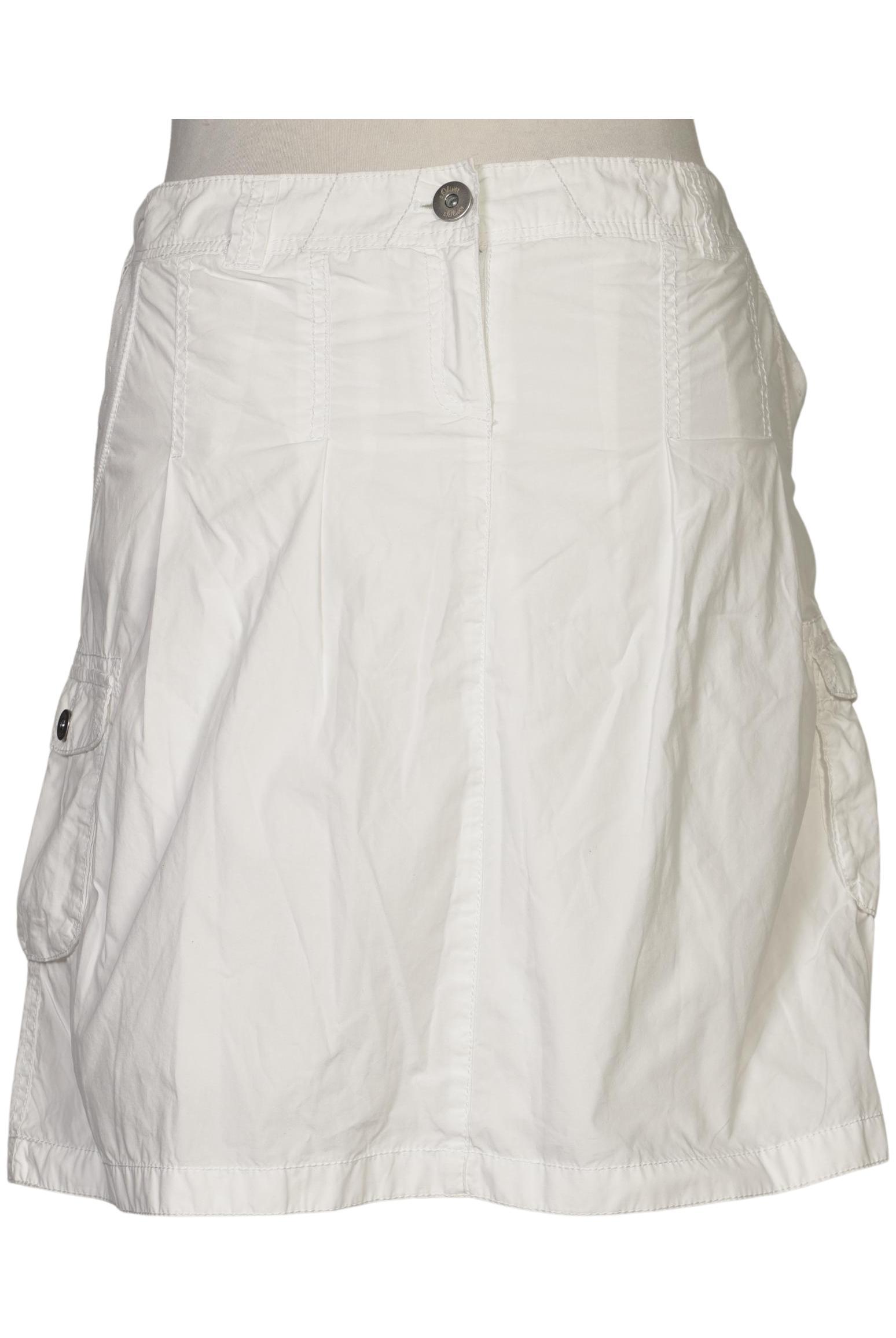 

s.Oliver Damen Rock, weiß, Gr. 44