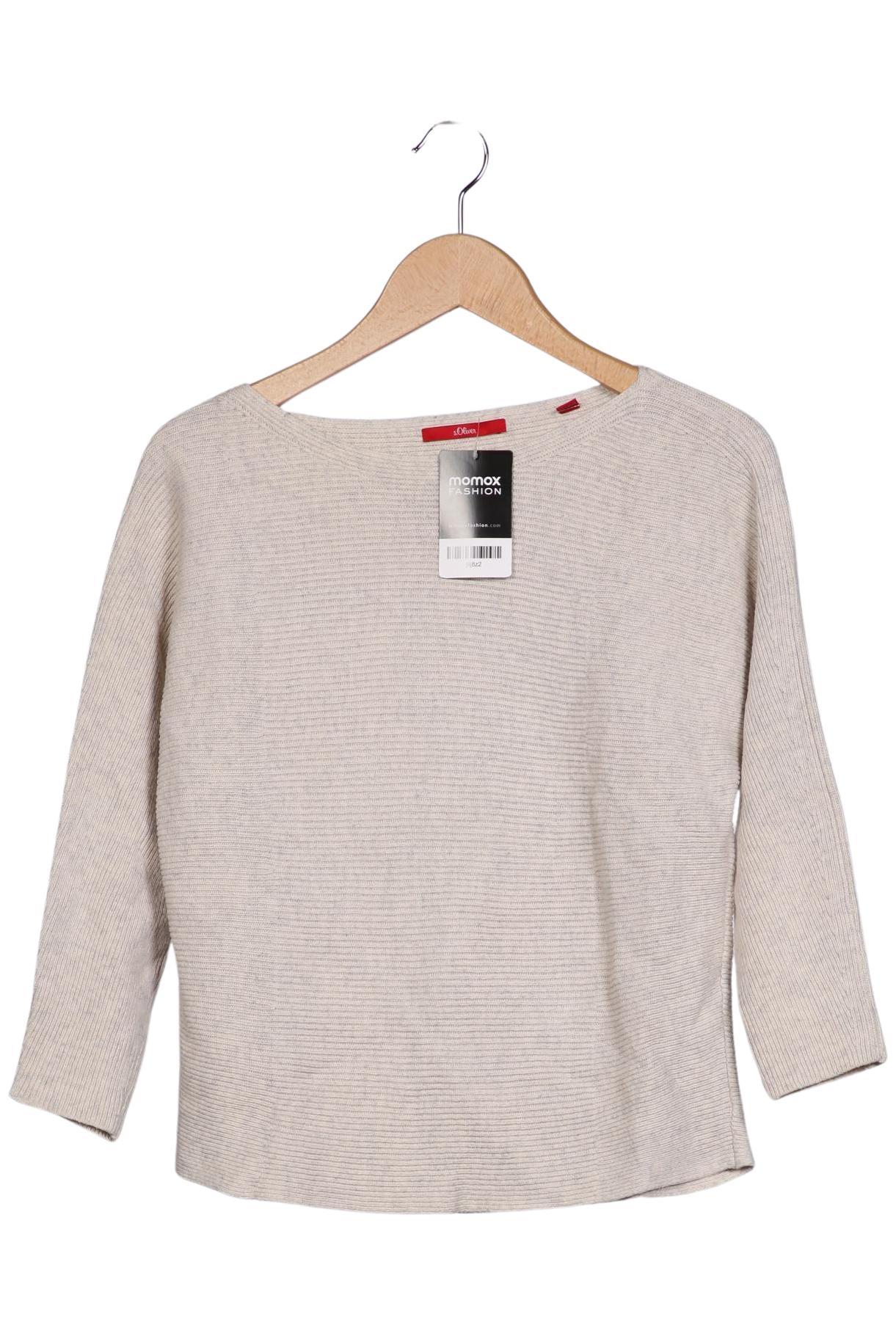 

s.Oliver Damen Pullover, beige, Gr. 36