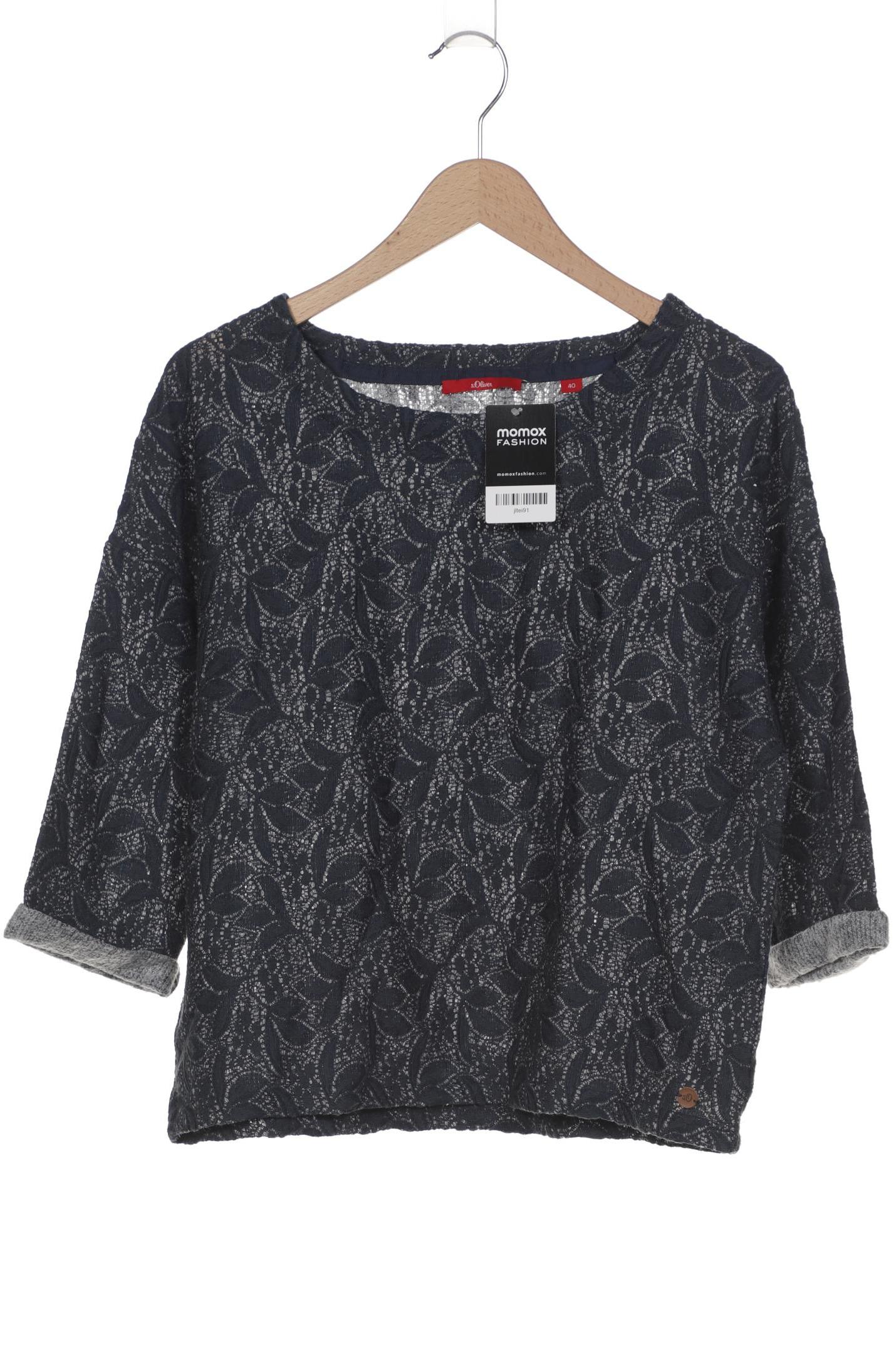 

s.Oliver Damen Sweatshirt, marineblau, Gr. 40
