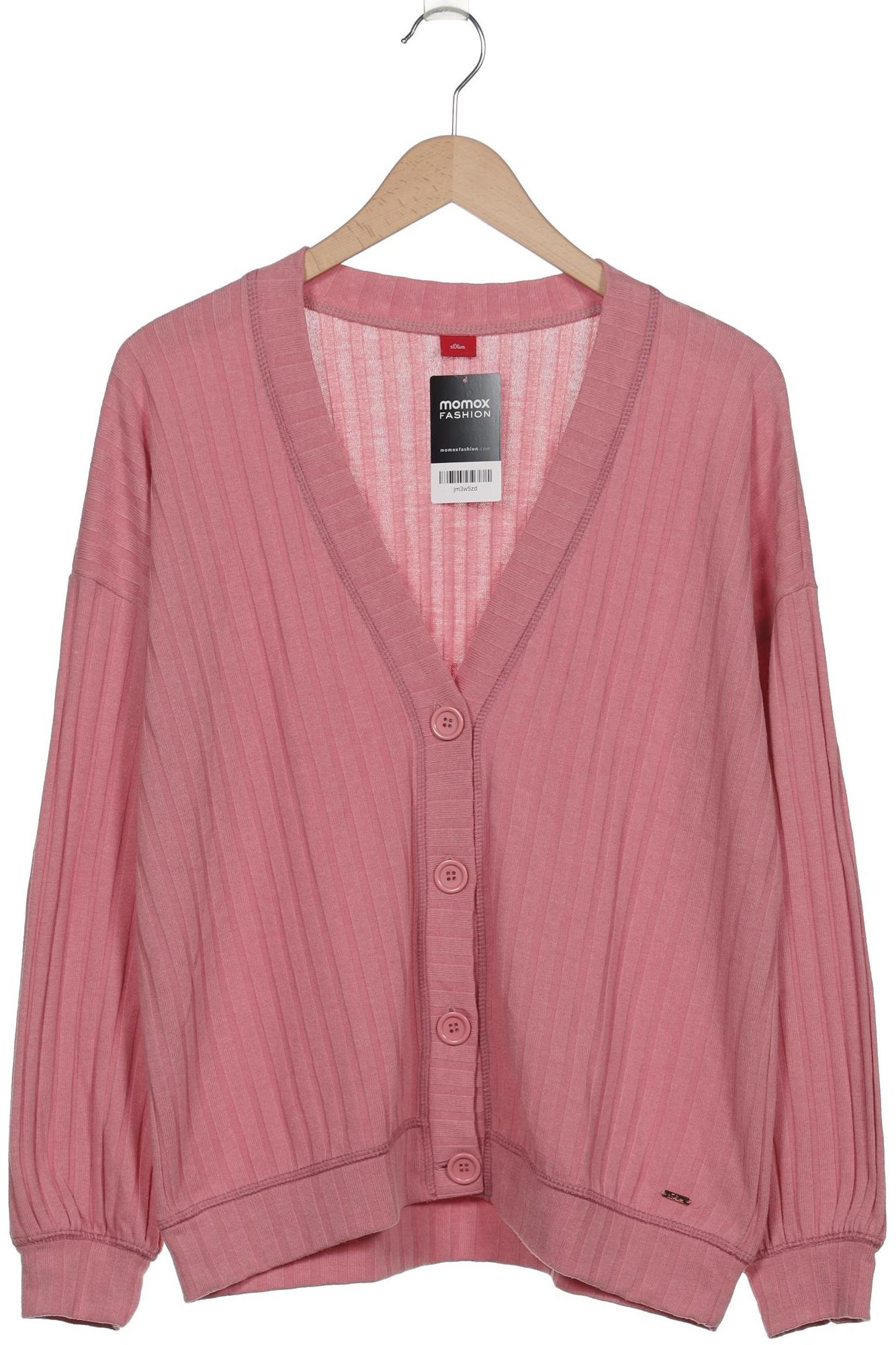

s.Oliver Damen Strickjacke, pink, Gr. 40