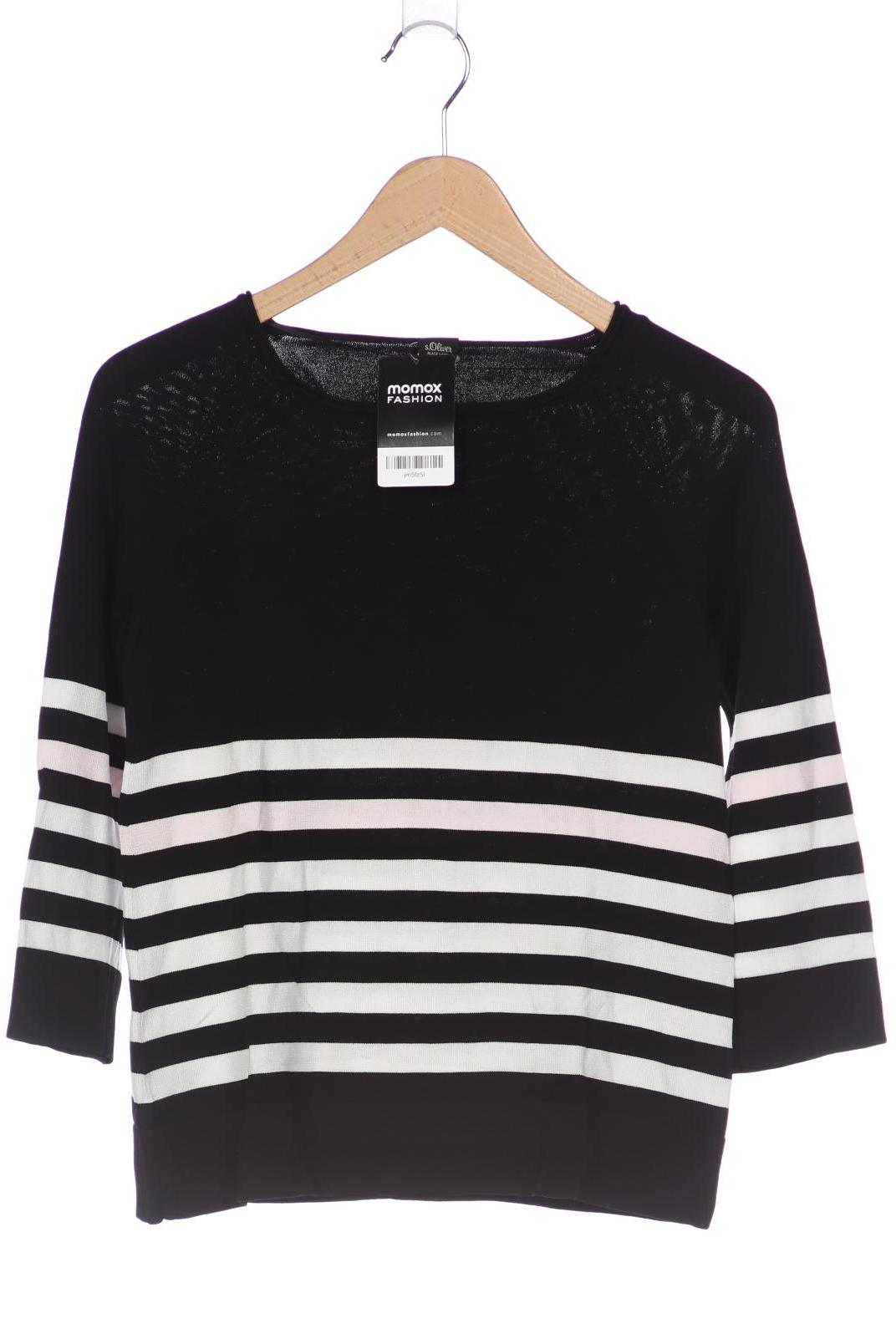 

s.Oliver Damen Pullover, schwarz