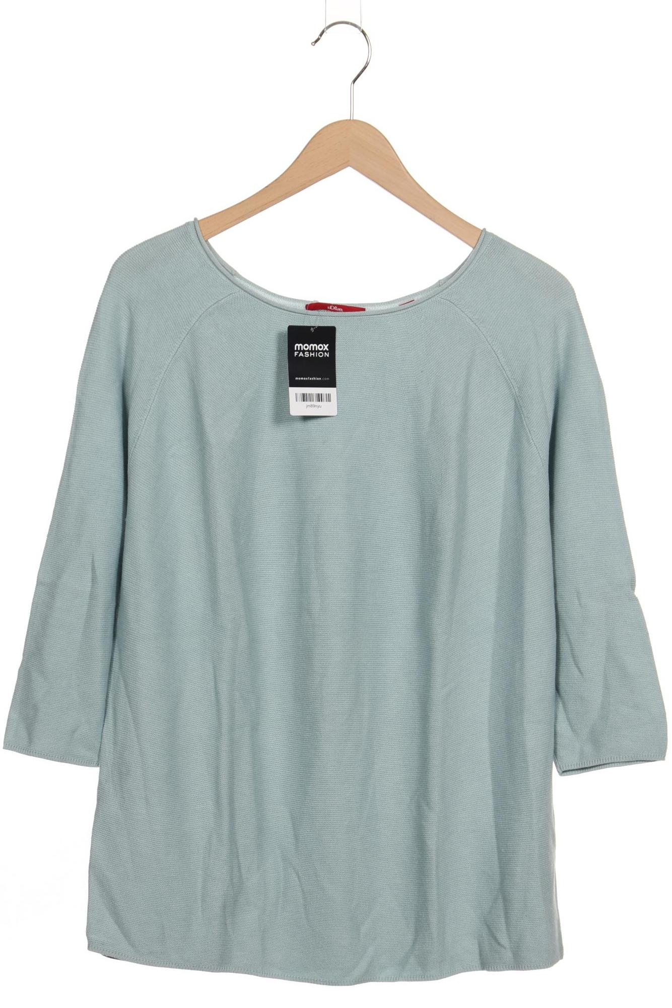 

s.Oliver Damen Pullover, türkis, Gr. 40