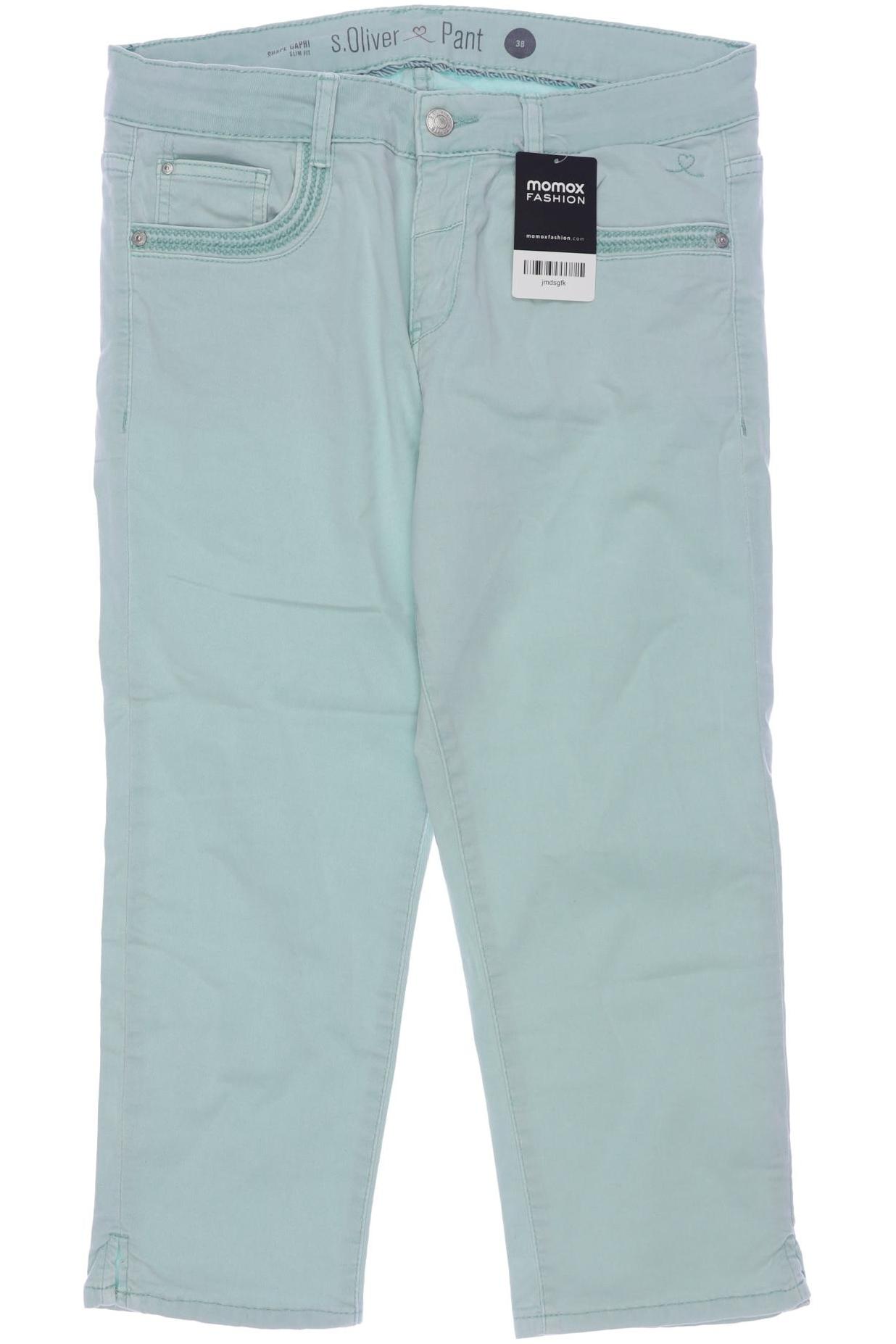 

s.Oliver Damen Jeans, türkis, Gr. 38