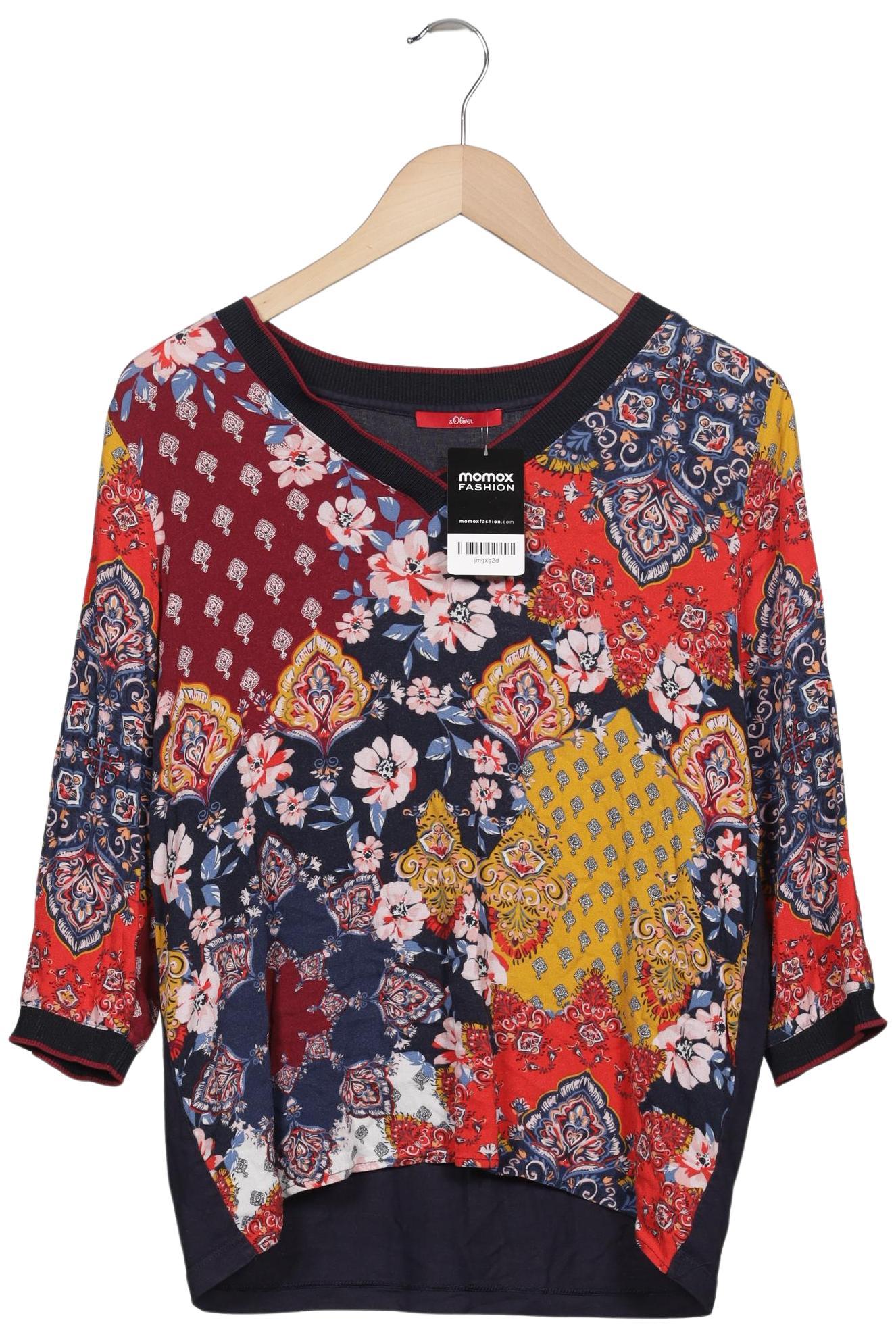 

s.Oliver Damen Bluse, mehrfarbig, Gr. 40