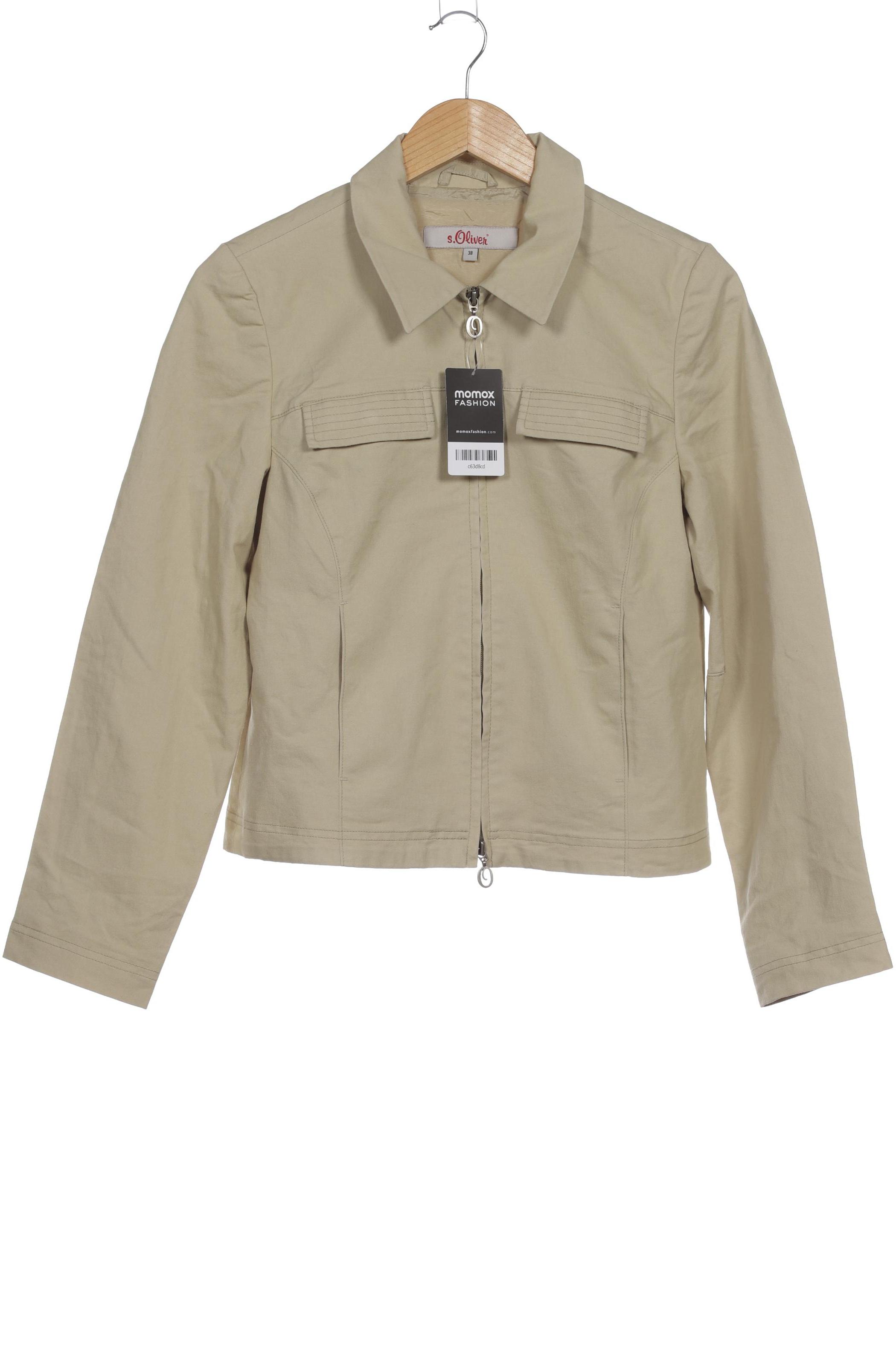 

s.Oliver Damen Jacke, beige, Gr. 38