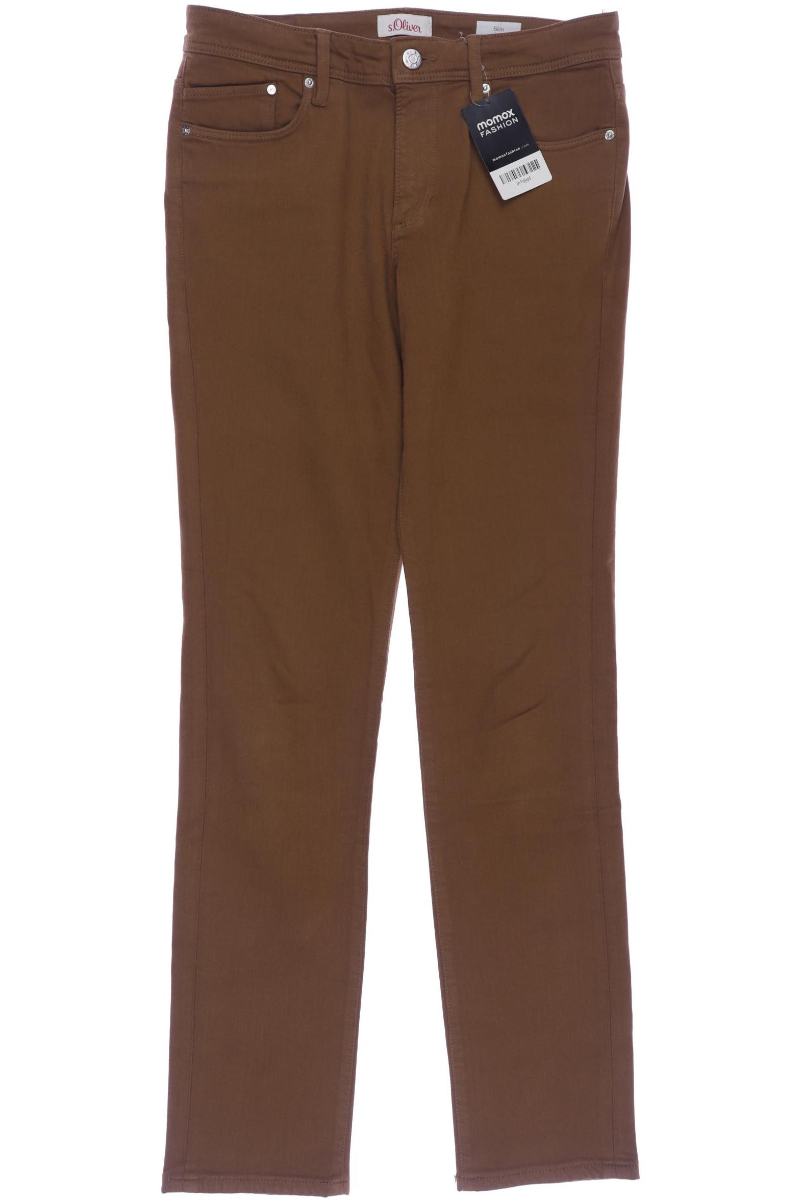 

s.Oliver Damen Jeans, braun, Gr. 36