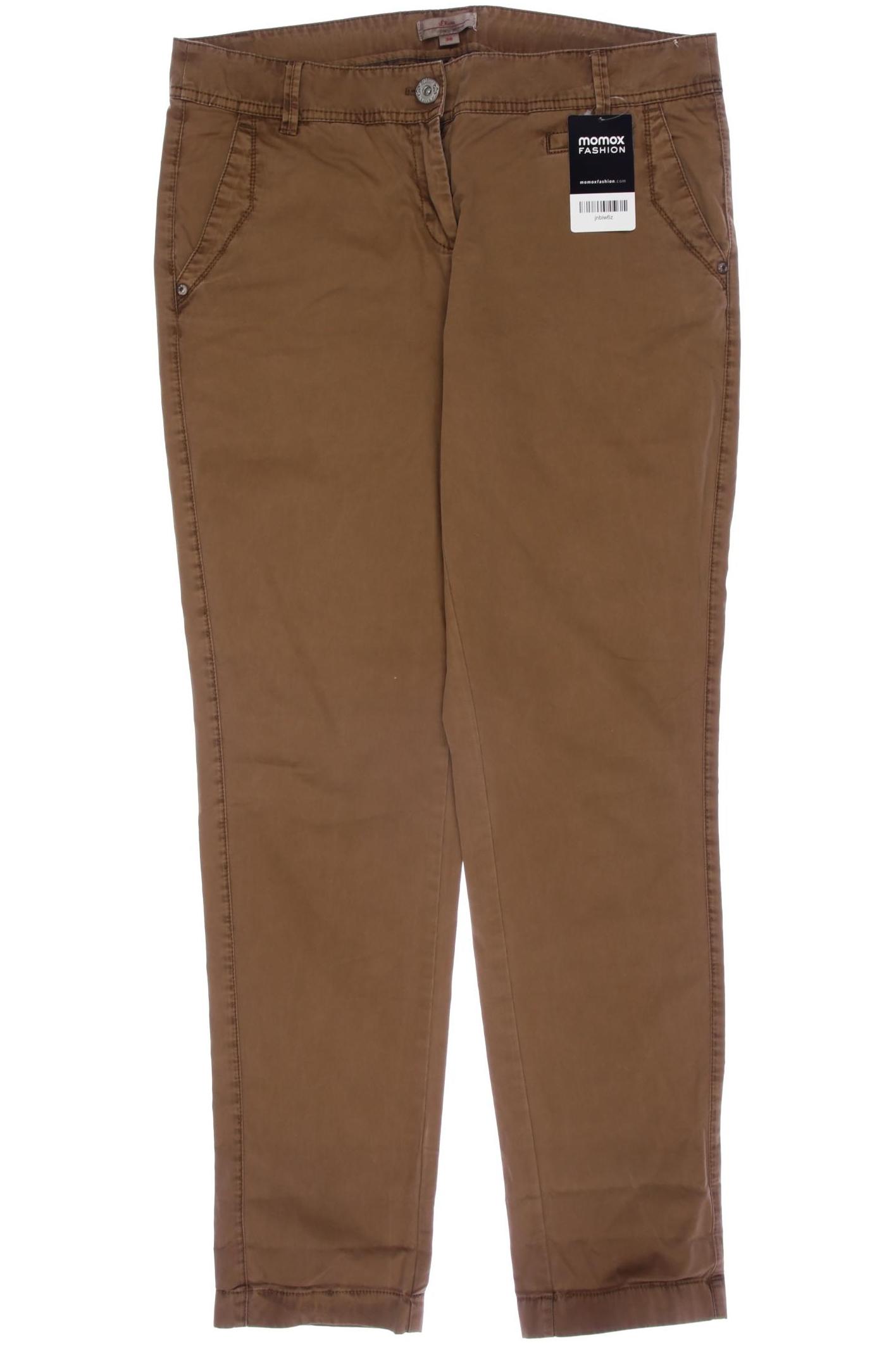 

s.Oliver Damen Stoffhose, braun, Gr. 38