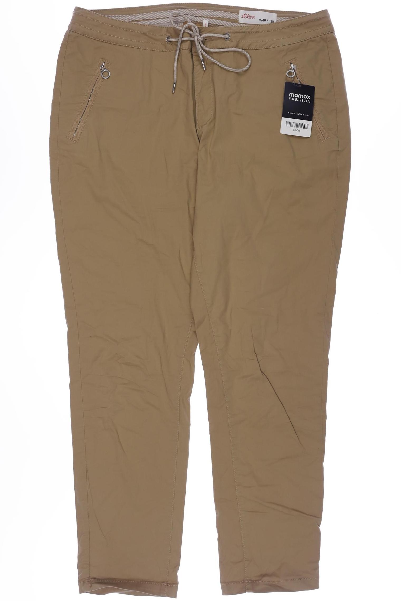 

s.Oliver Damen Stoffhose, braun, Gr. 40