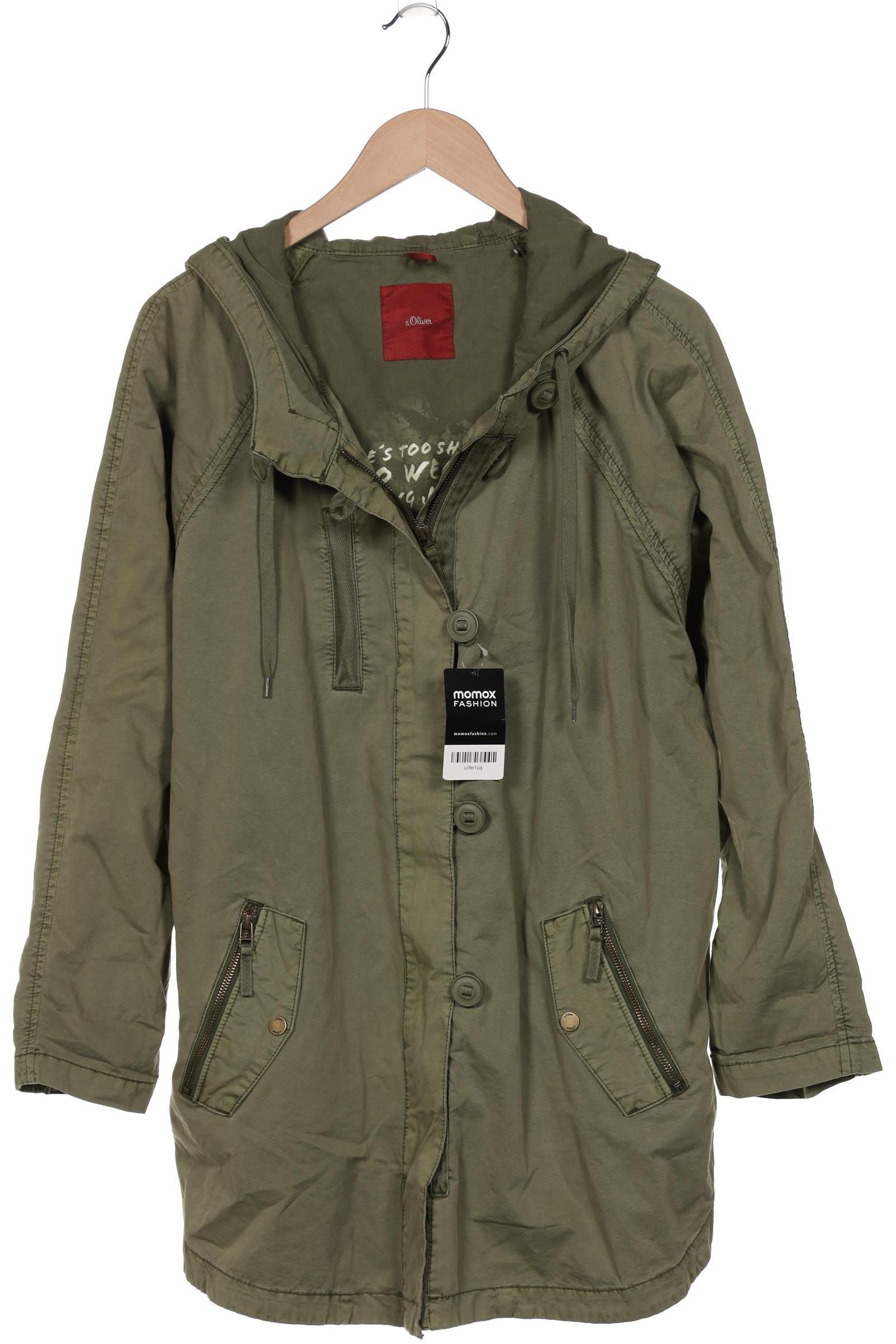 

s.Oliver Damen Jacke, grün, Gr. 40