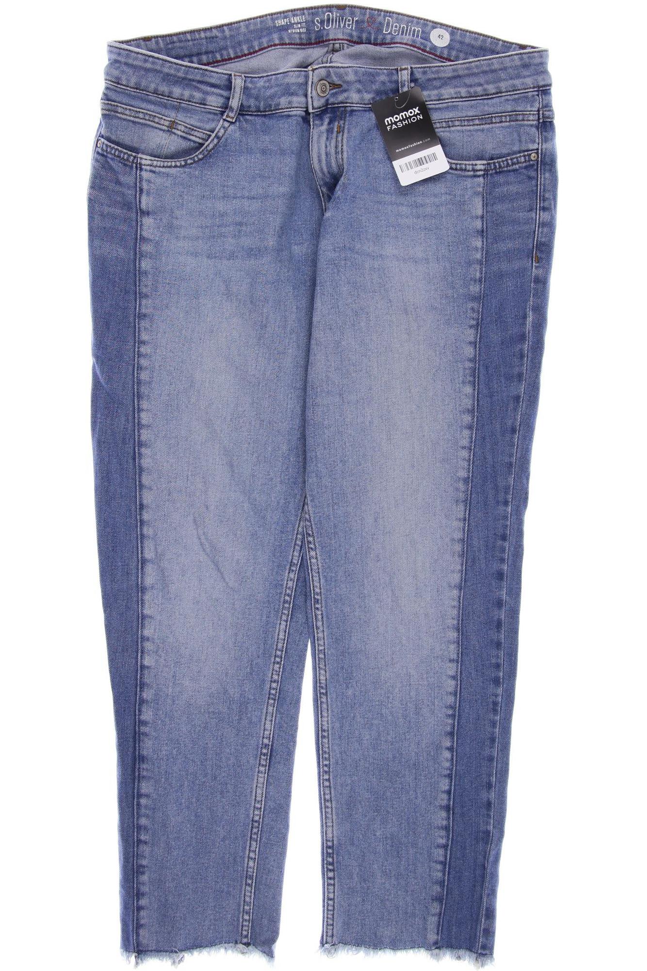 

s.Oliver Damen Jeans, blau