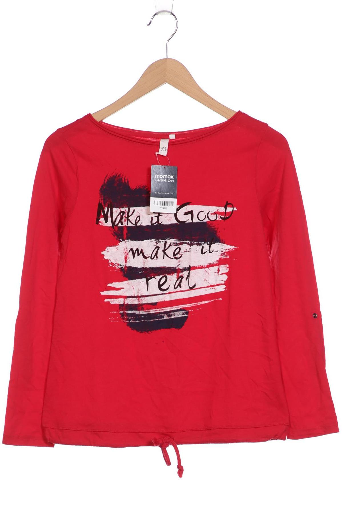 

s.Oliver Damen Langarmshirt, rot, Gr. 36