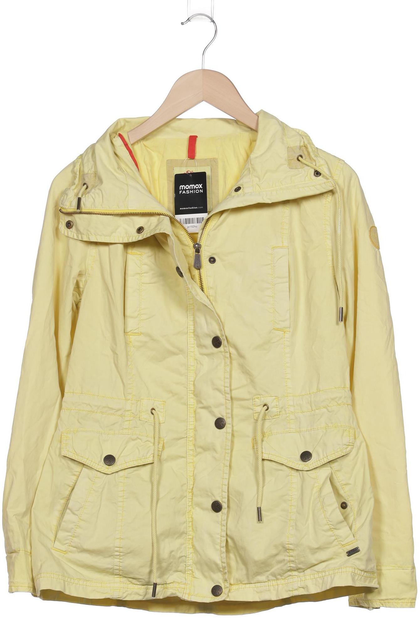 

s.Oliver Damen Jacke, gelb, Gr. 36