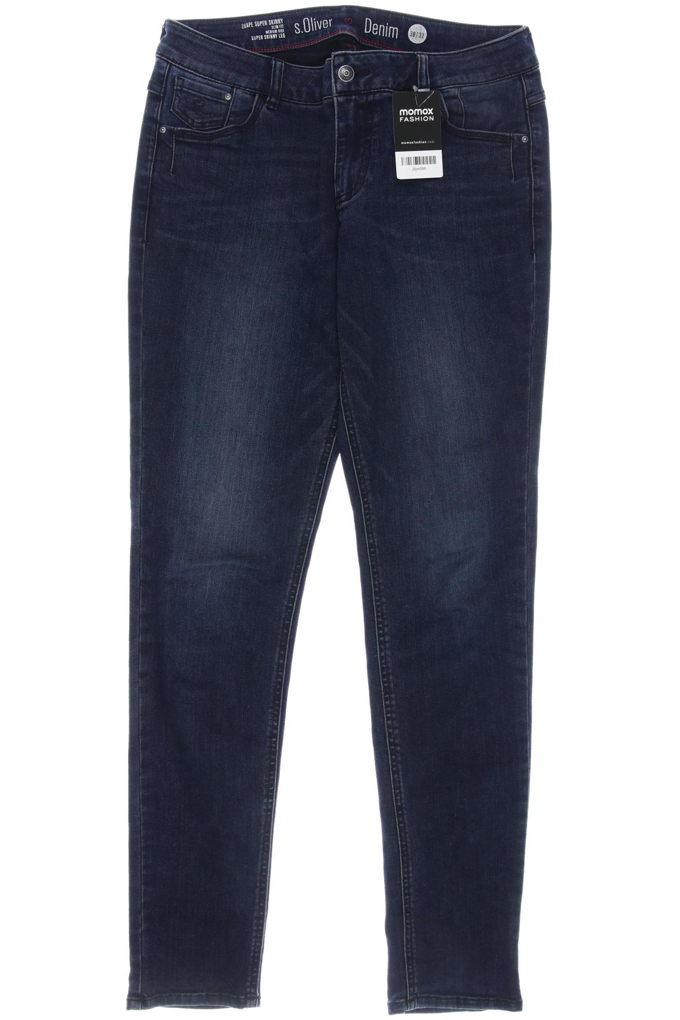 

s.Oliver Damen Jeans, marineblau, Gr. 38