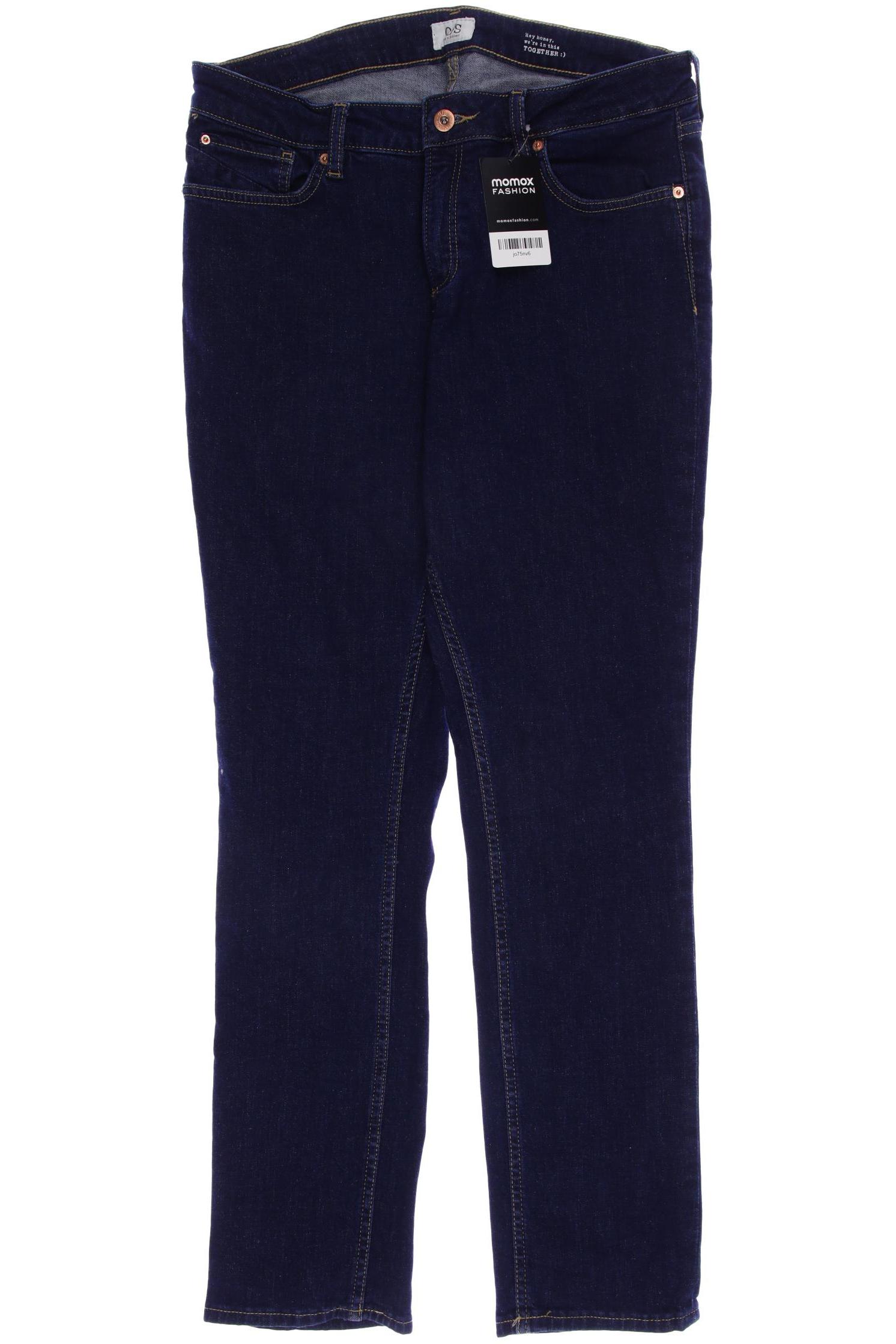 

s.Oliver Damen Jeans, marineblau