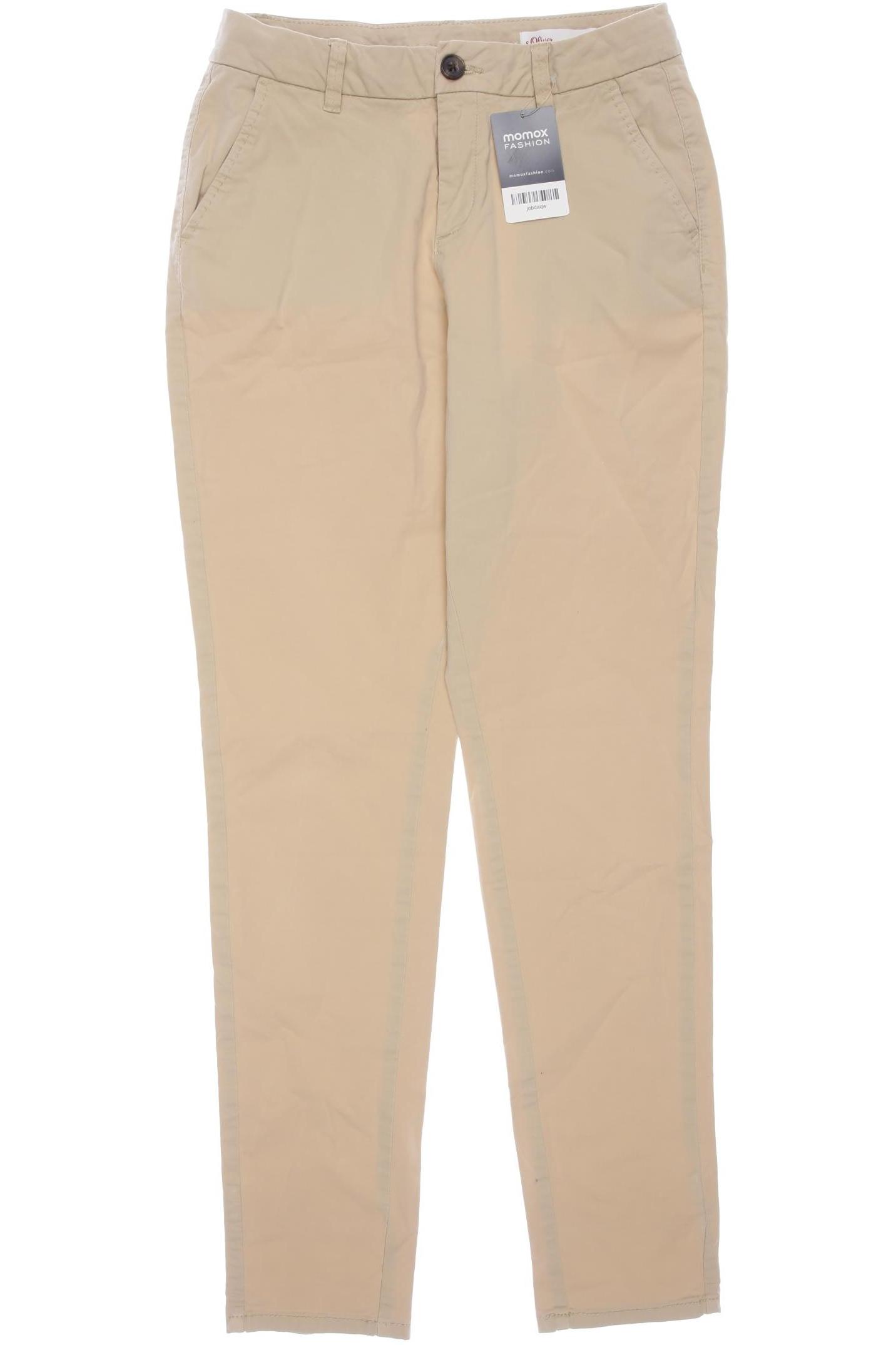 

s.Oliver Damen Stoffhose, beige, Gr. 36