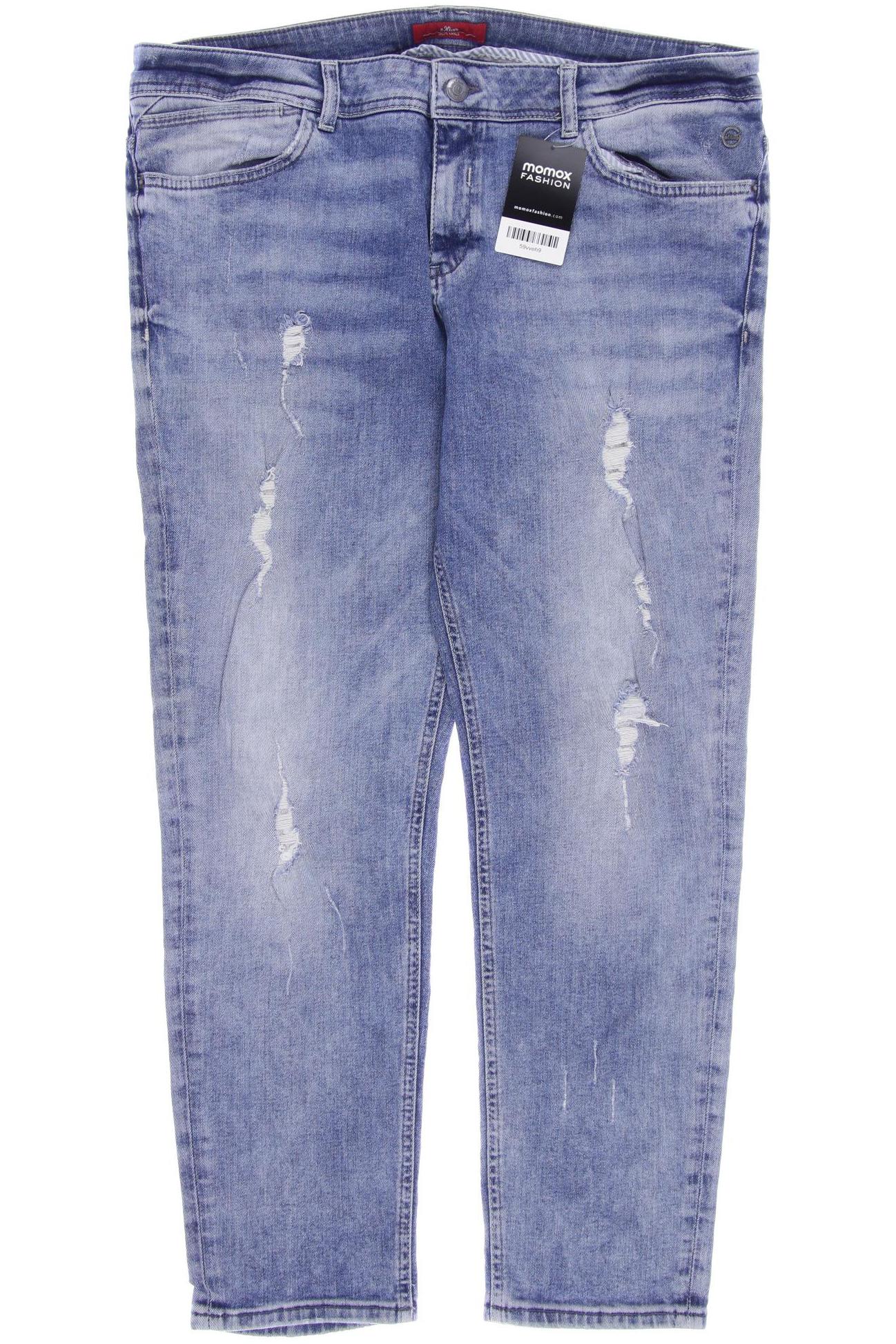 

s.Oliver Damen Jeans, blau