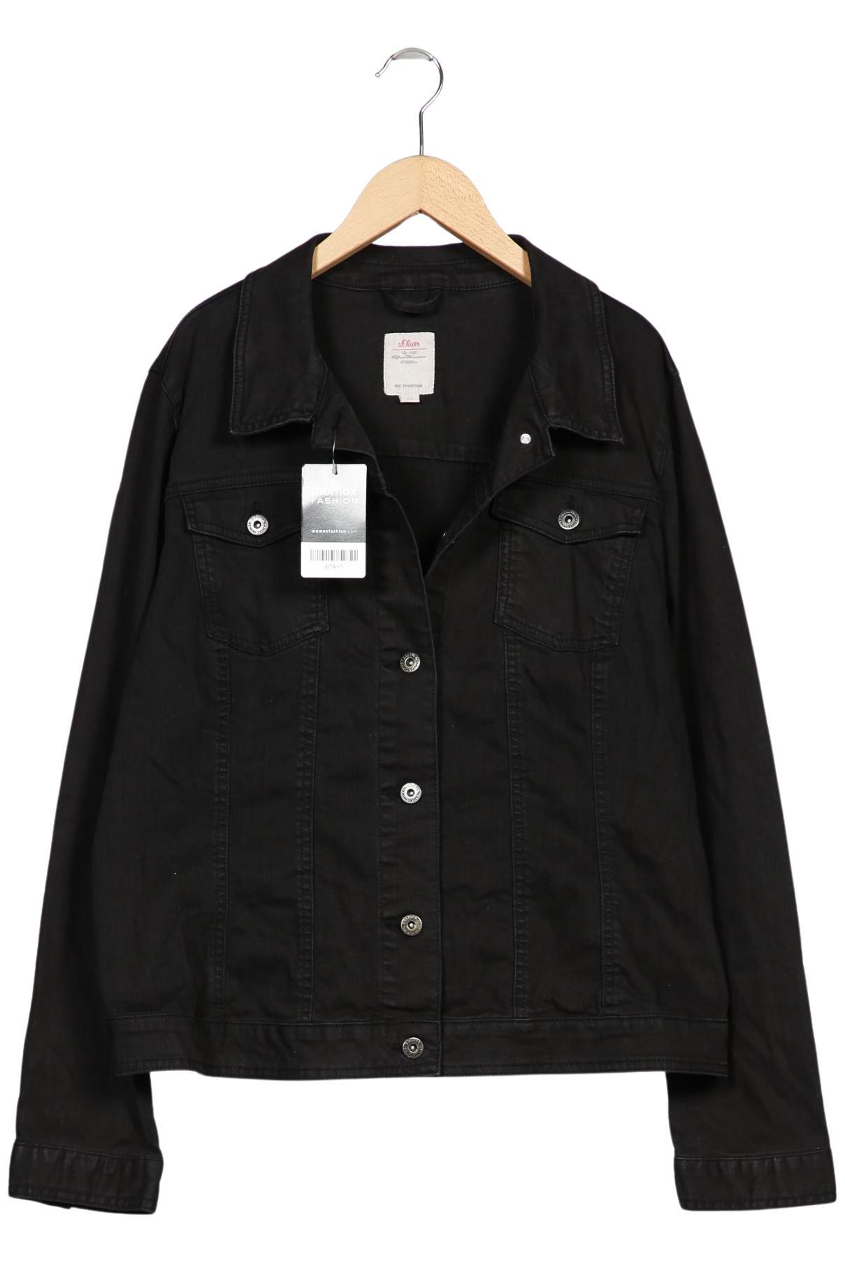 

s.Oliver Damen Jacke, schwarz, Gr. 46
