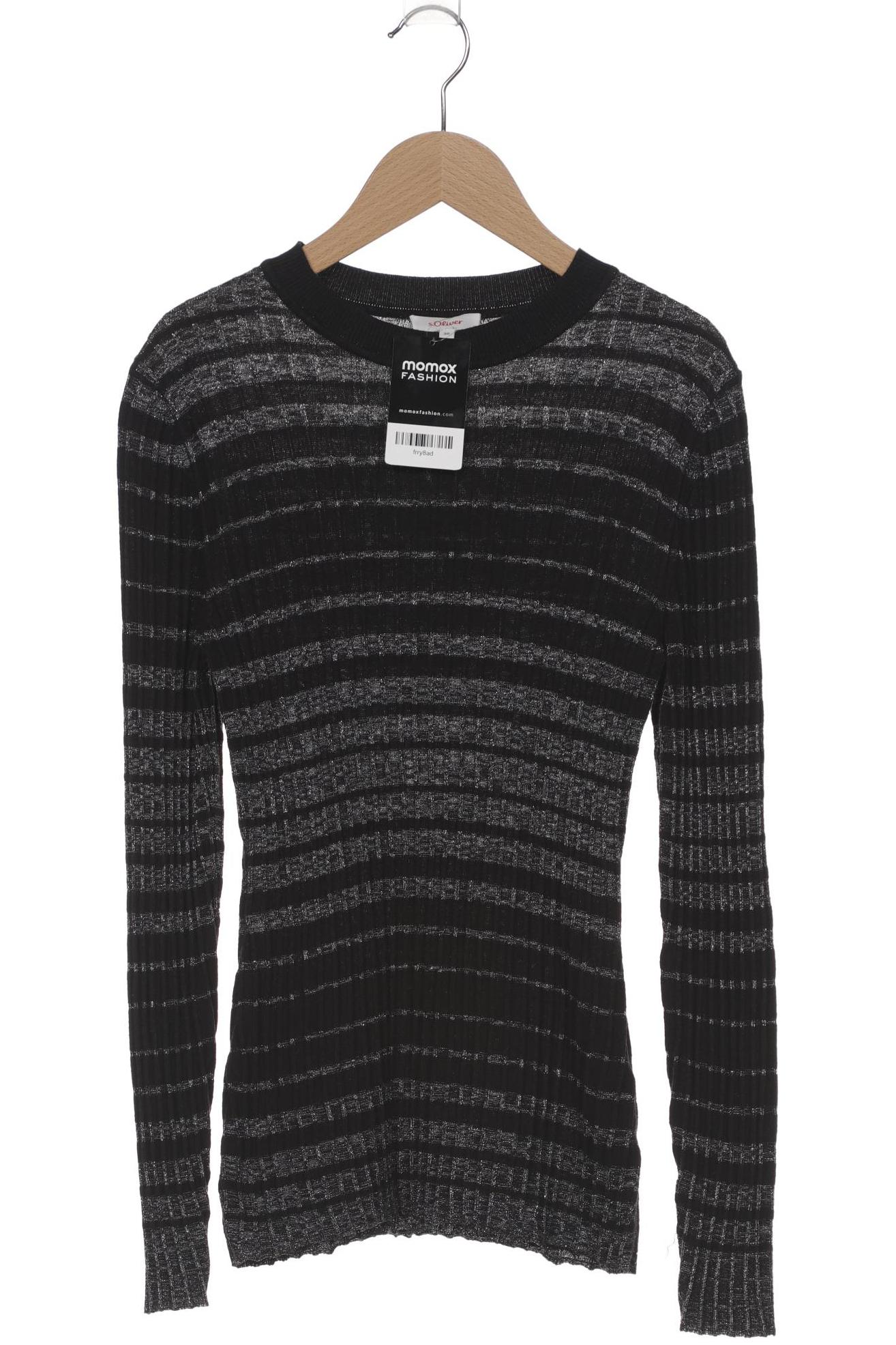 

s.Oliver Damen Pullover, schwarz, Gr. 36
