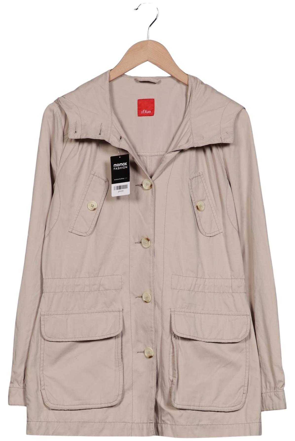 

s.Oliver Damen Jacke, beige, Gr. 40