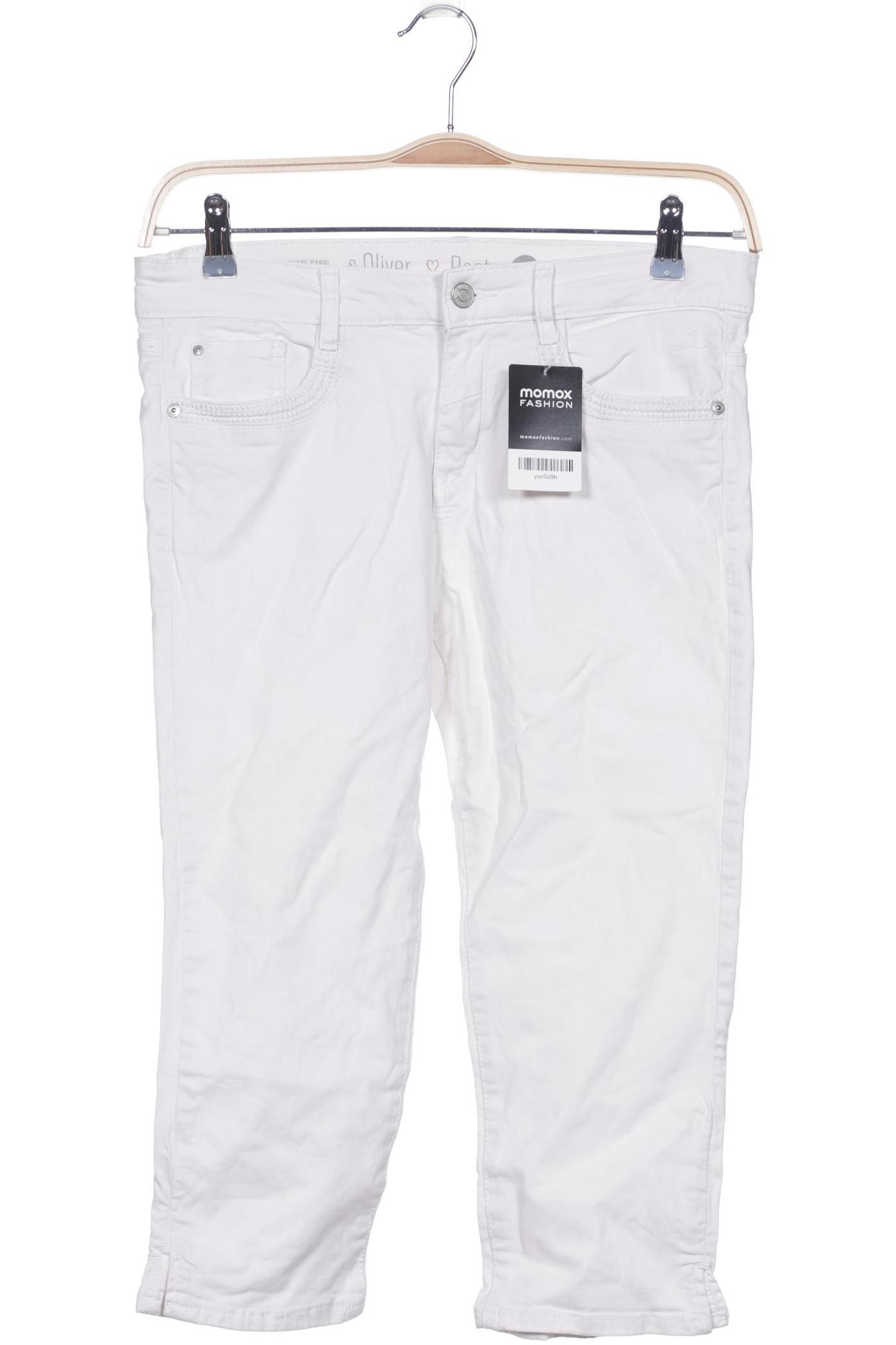 

s.Oliver Damen Jeans, weiß, Gr. 38