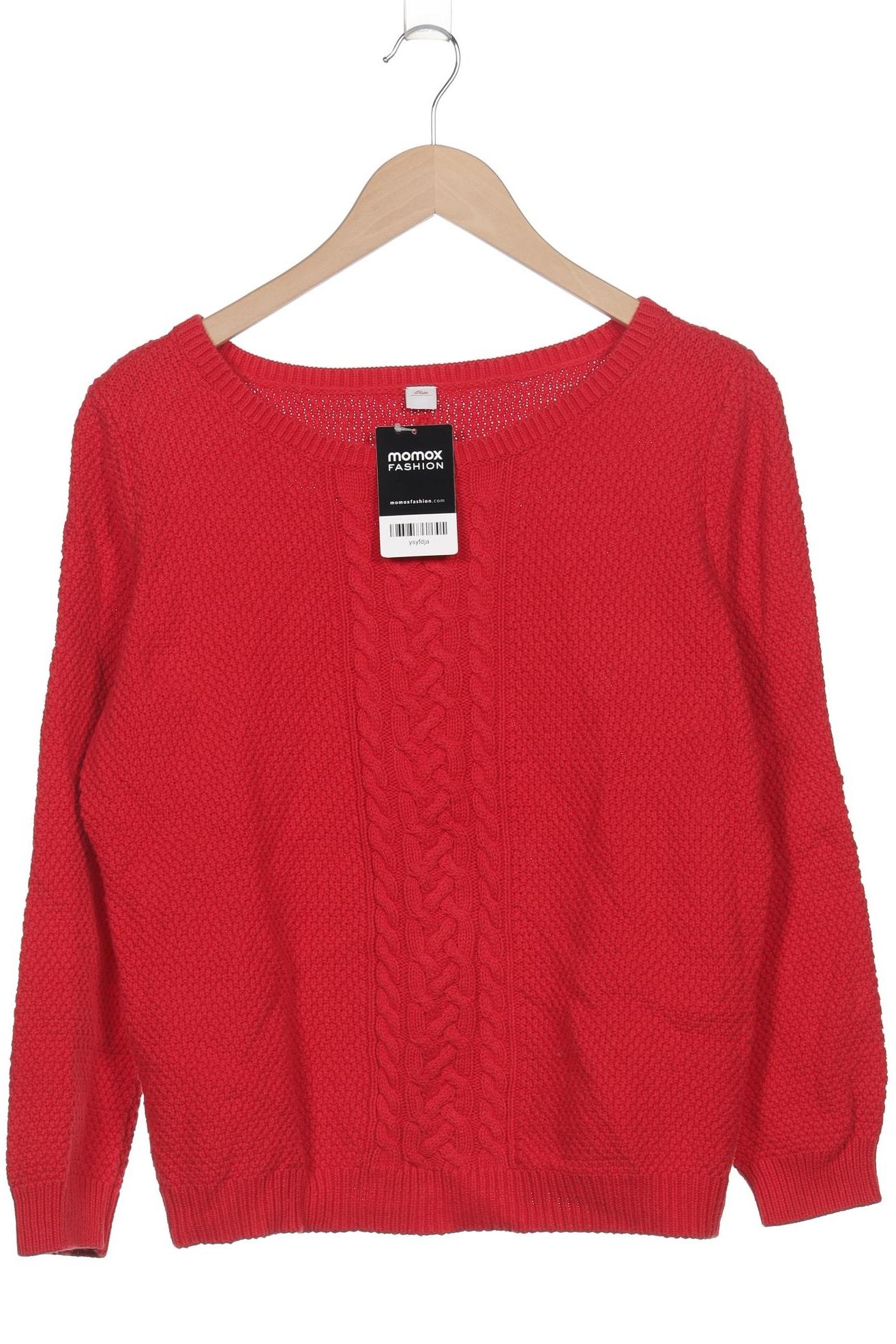 

s.Oliver Damen Pullover, rot, Gr. 44